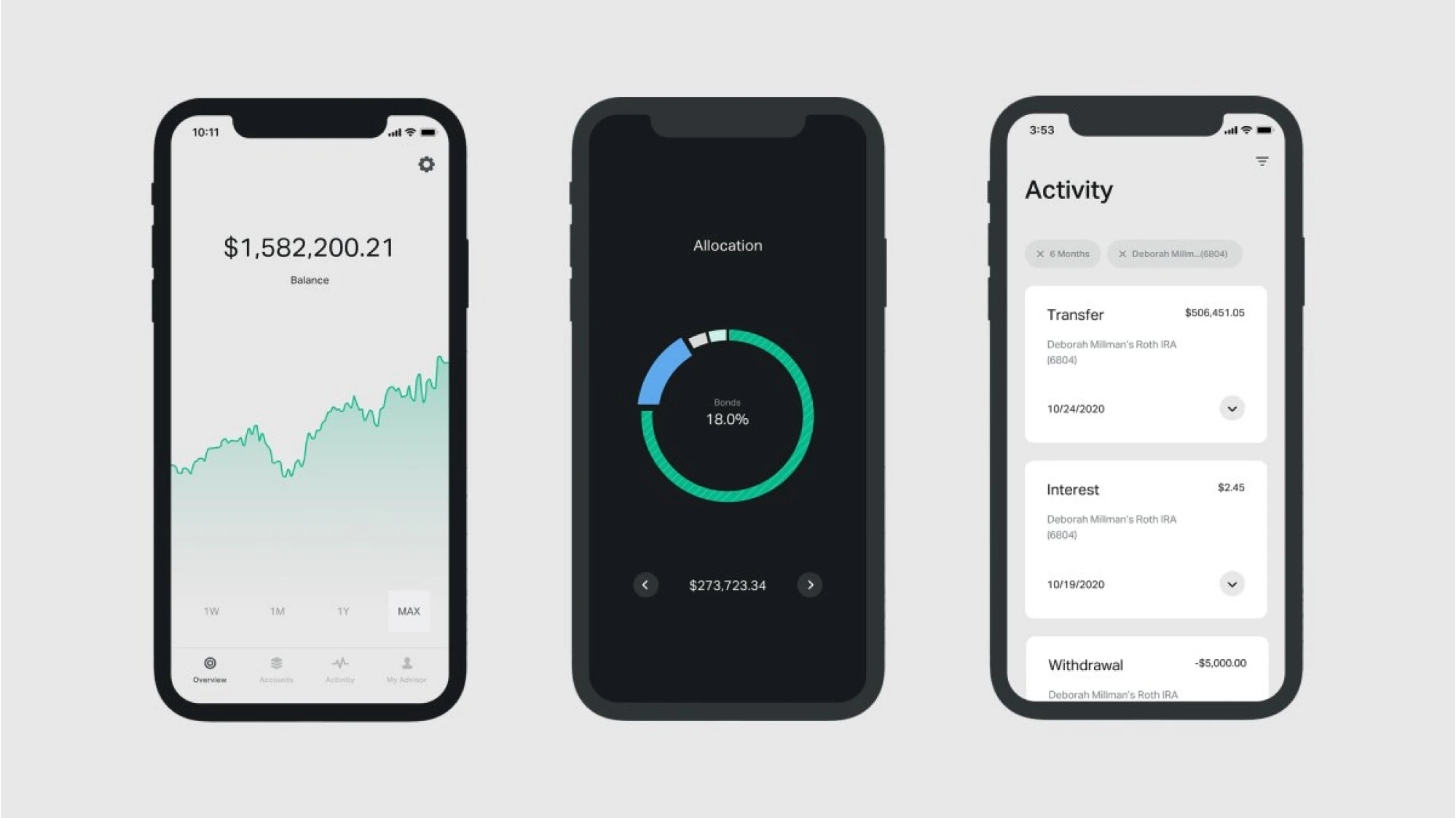 fintech app design