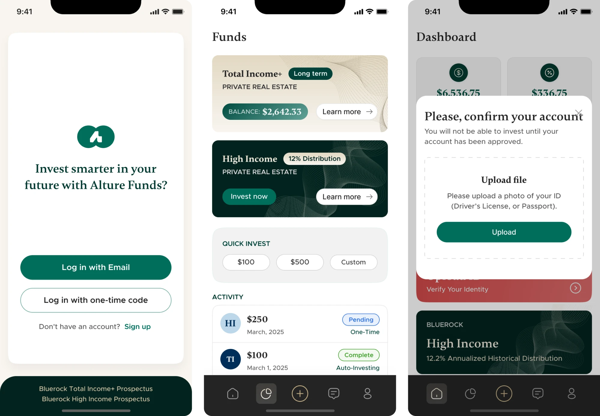 fintech mobile app design
