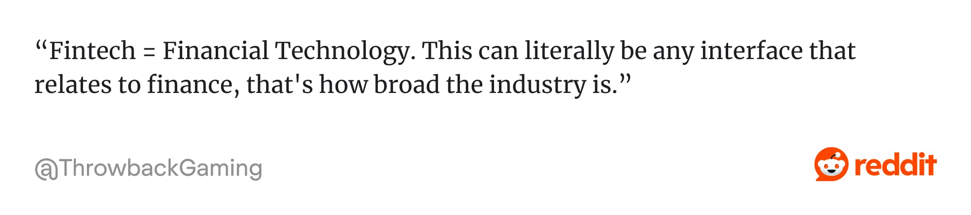 reddit thread about finance interface