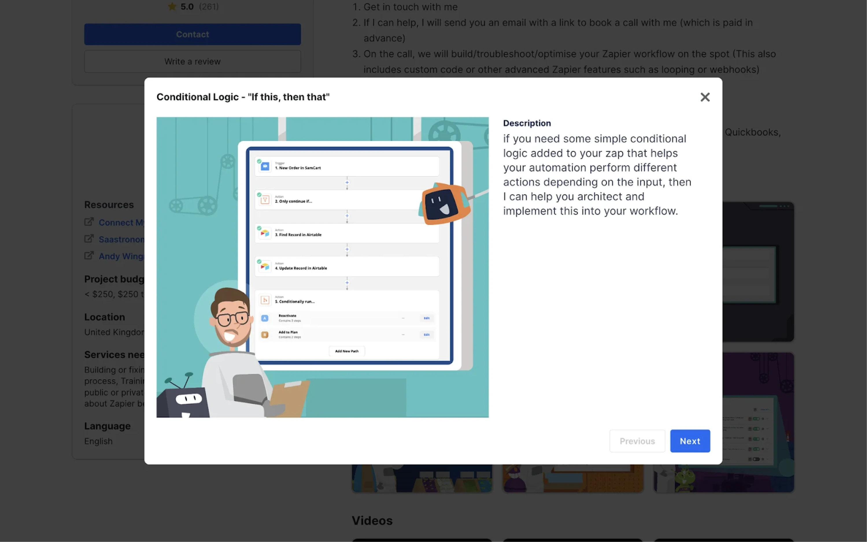 Zapier Conditional Logic