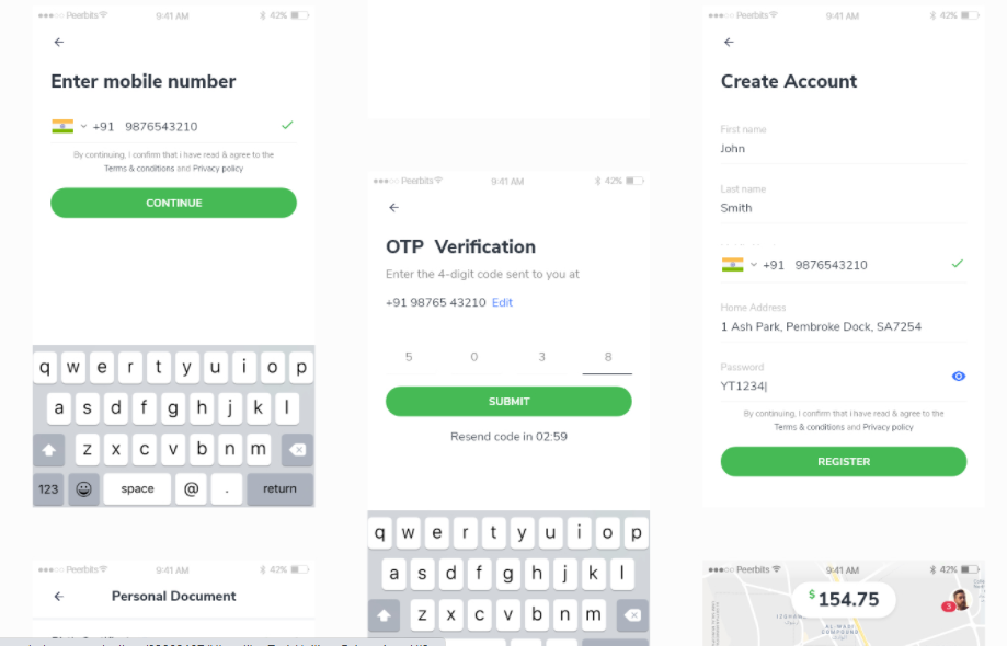 Adobe XD Design Examples, free kits