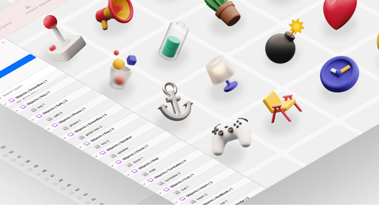 Adobe XD Design Examples, 3d transformations