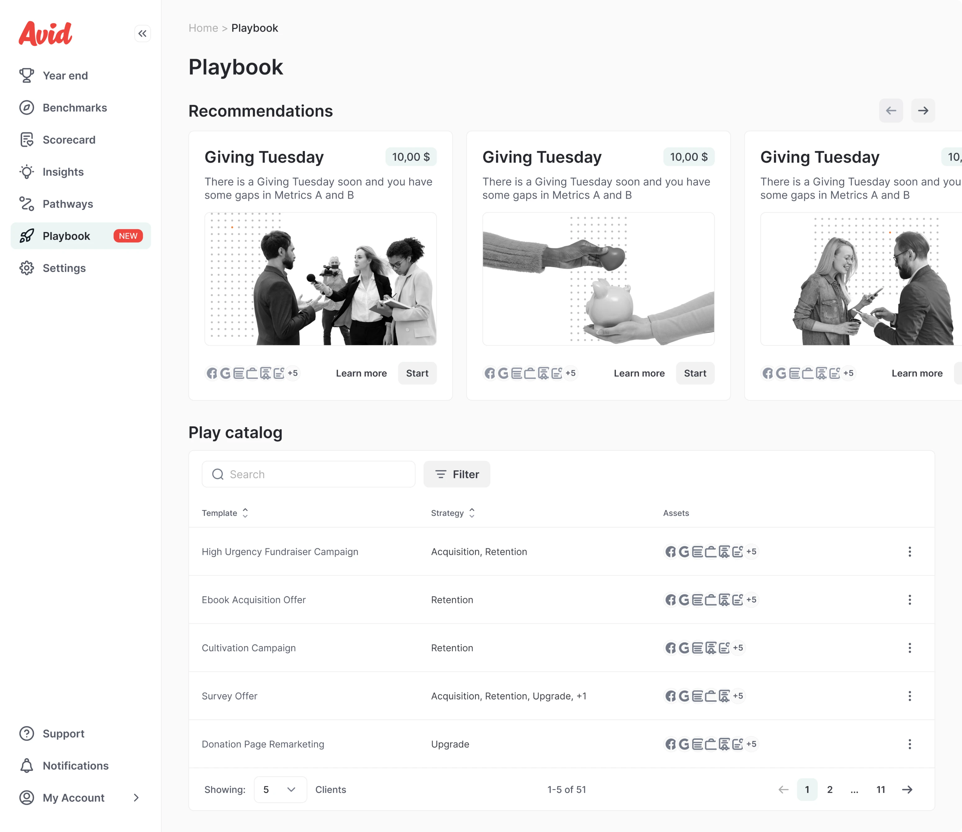 Finished design of the Playbook feature