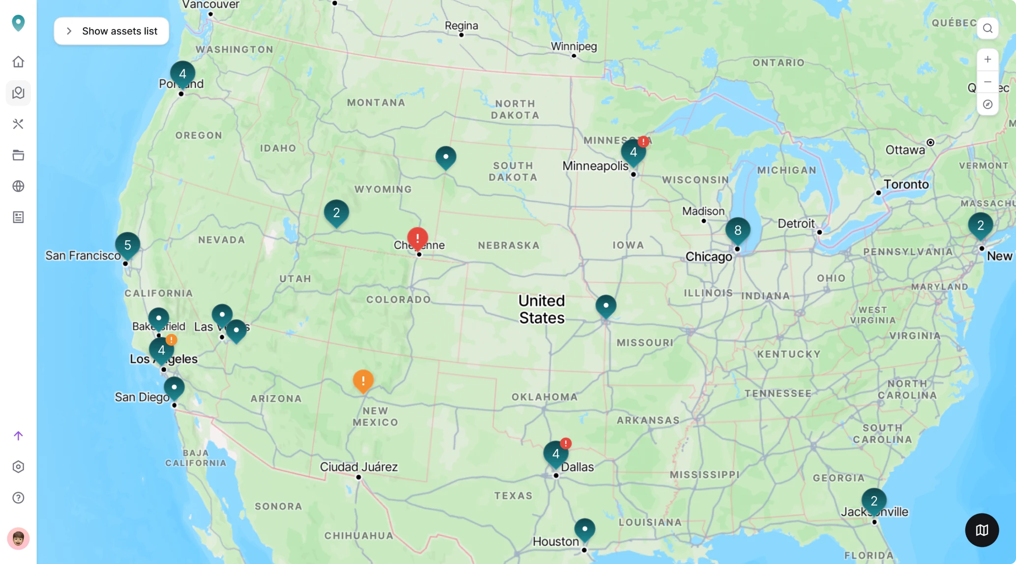 Dashboard interface designed by Eleken