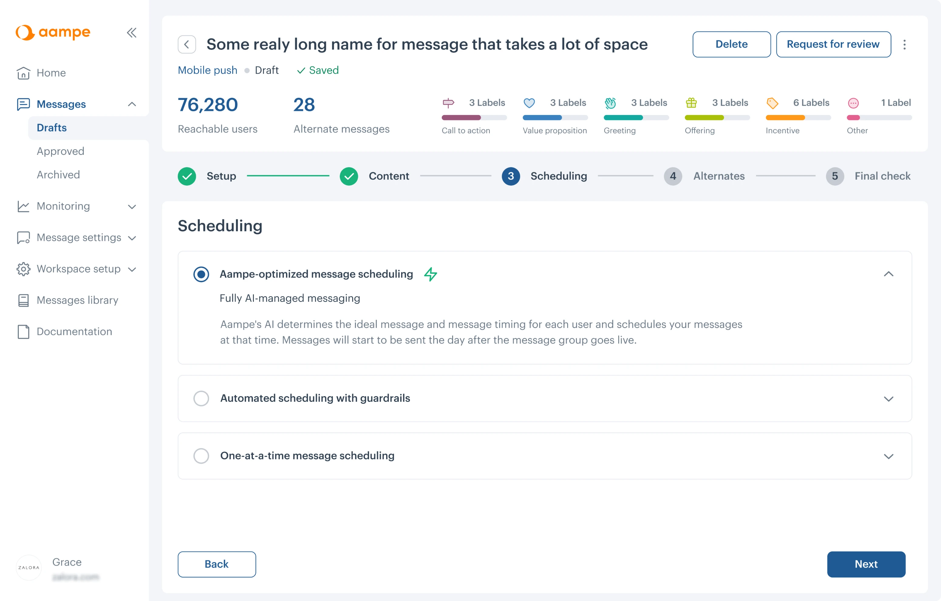 Accessibility level after redesign