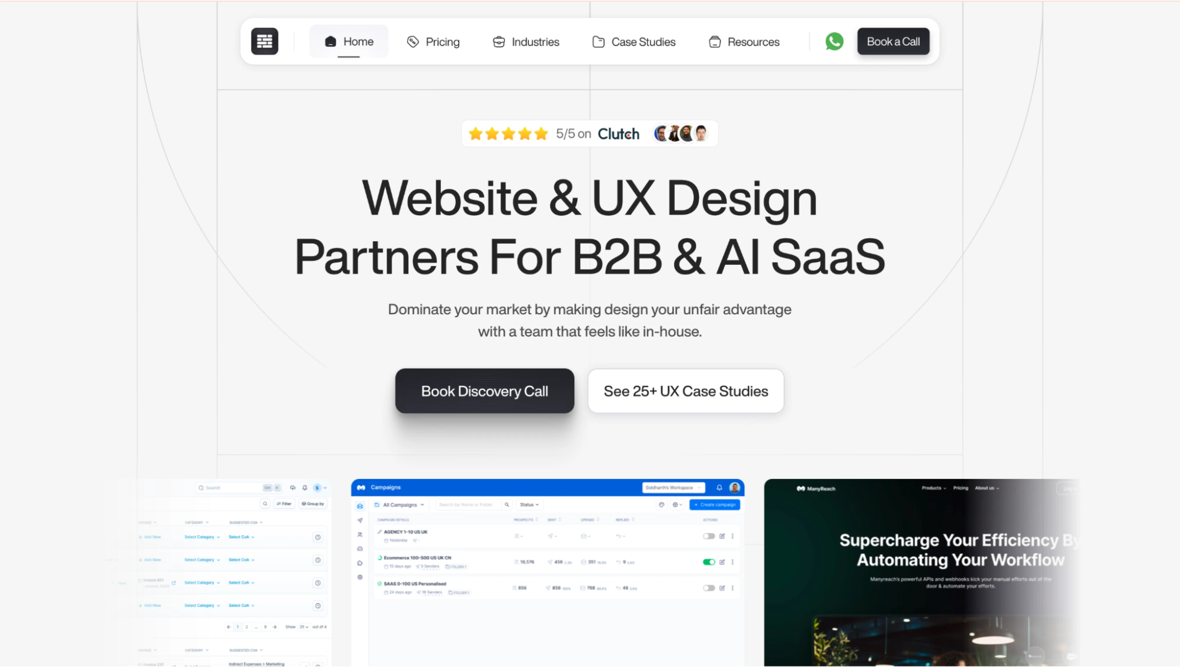 BricxLabs dashboard UX design
