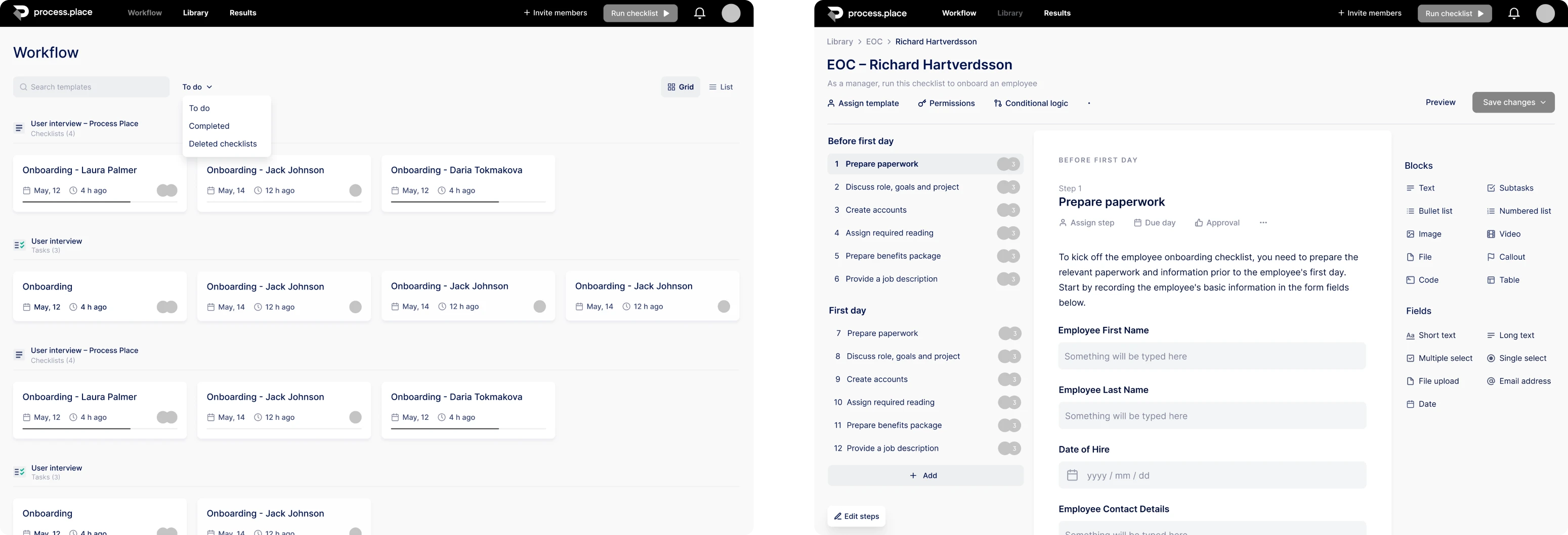 The app’s skeleton