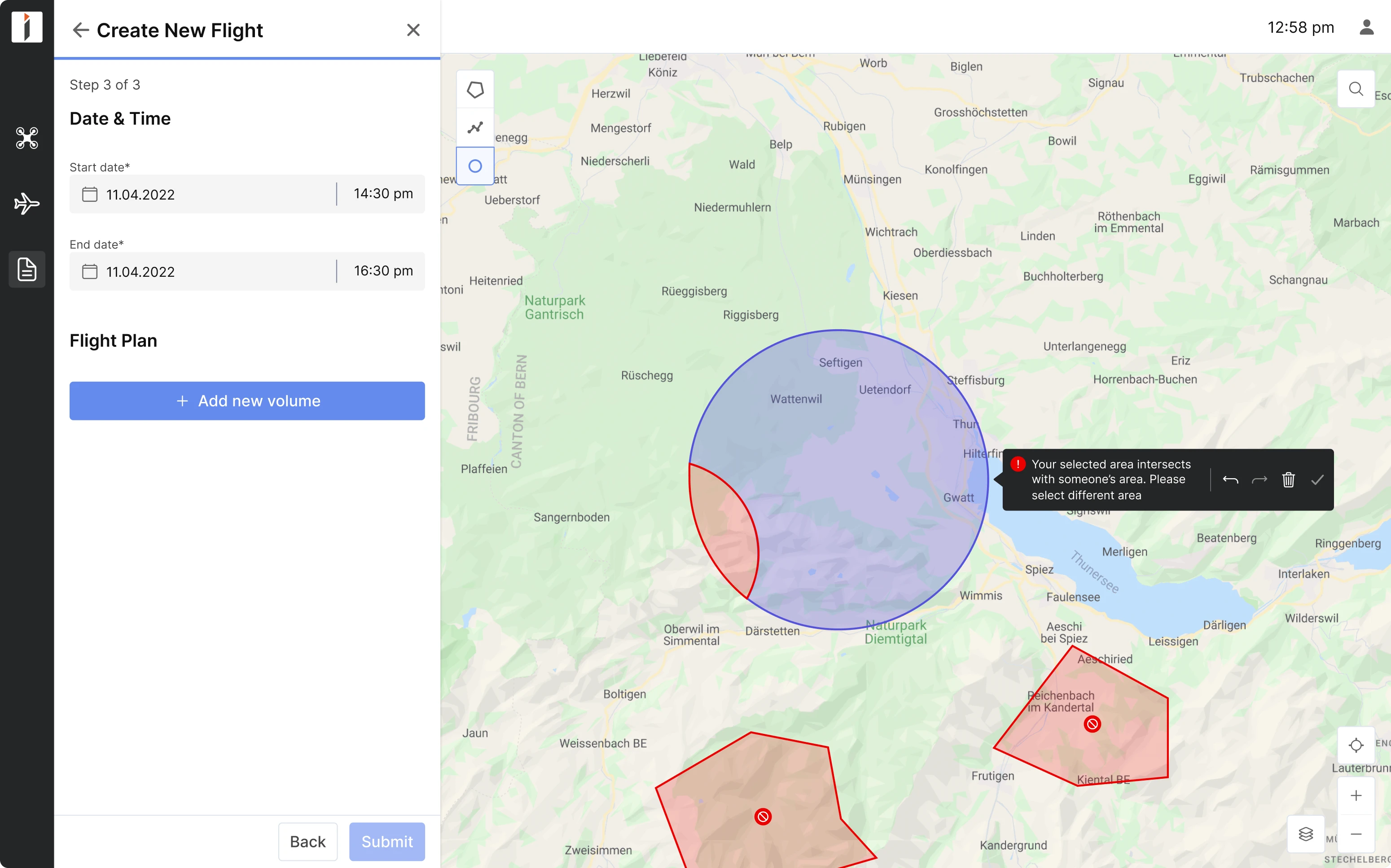 design case study of visualising data on a geospatial map