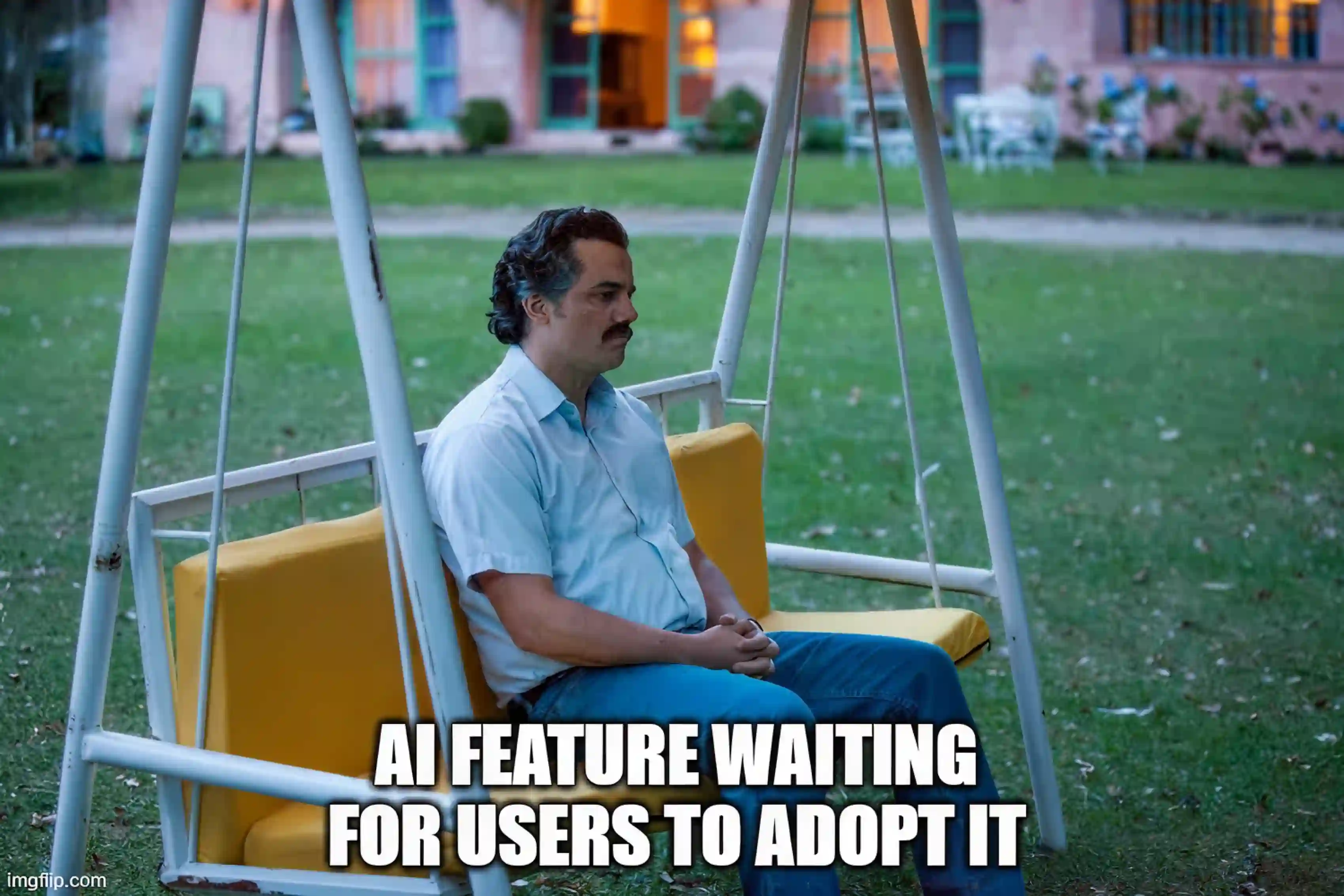 meme about ai adoption