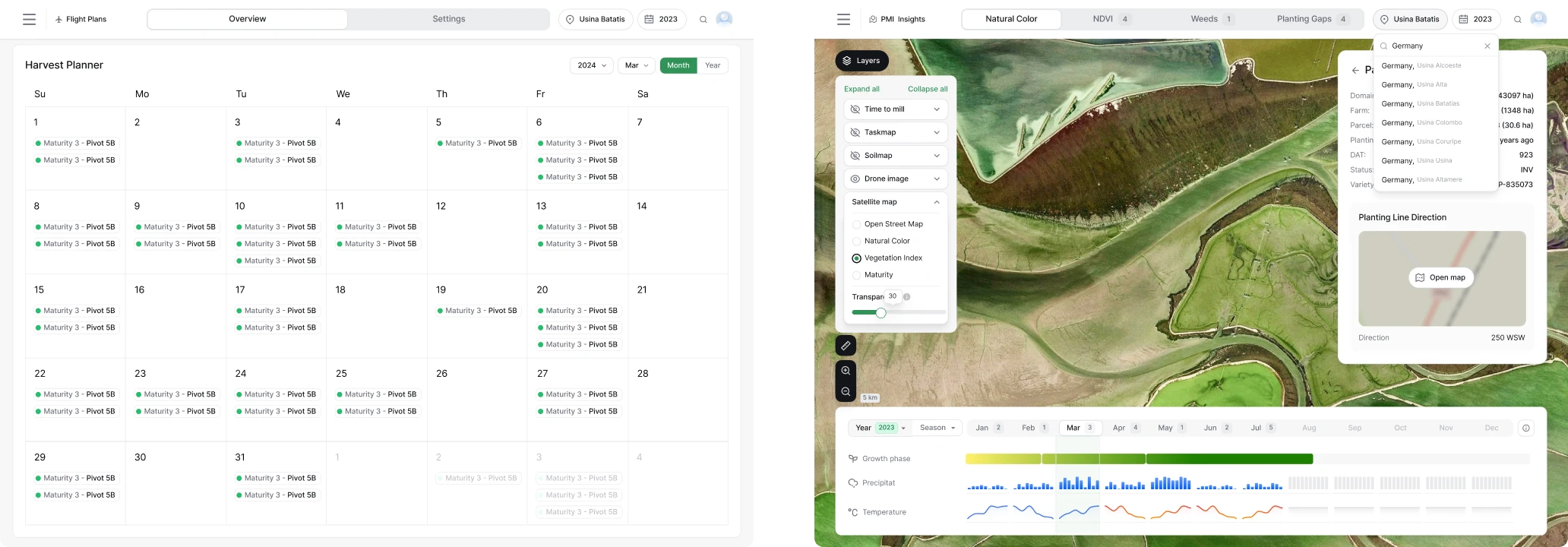 UI component library Gamaya
