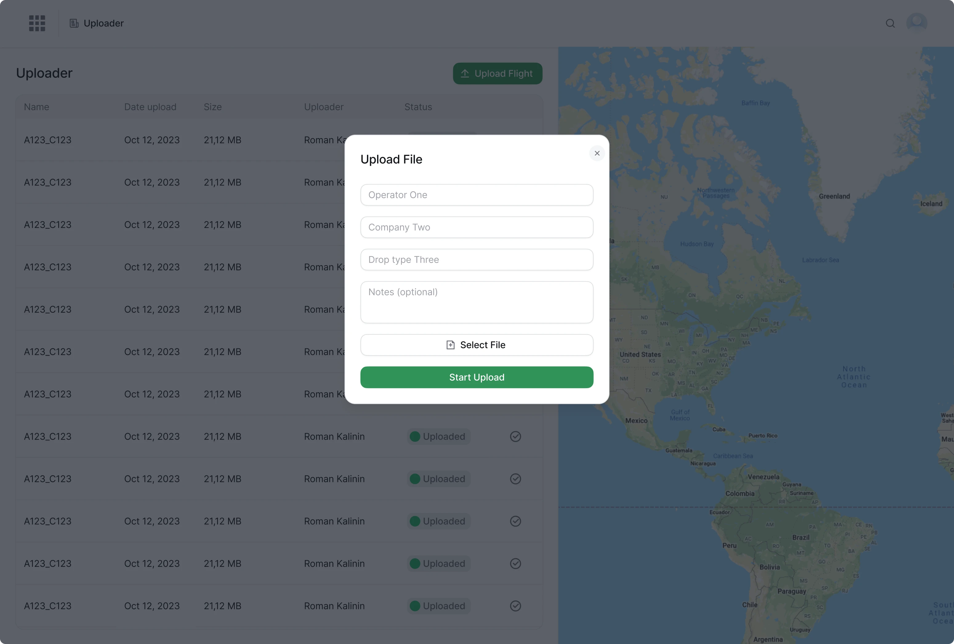 redesigning Gamaya data visualization and analysis platform