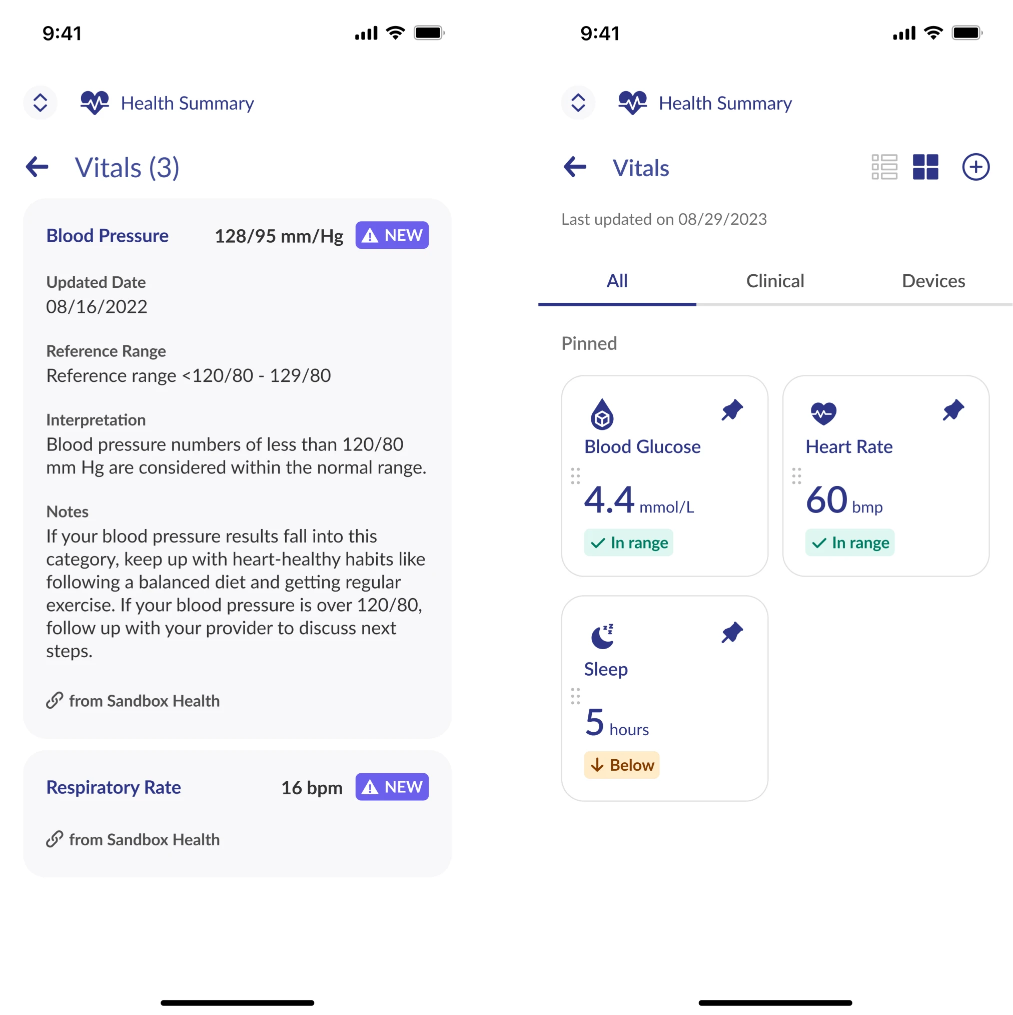 healthcare SaaS UI example before and after redesign 