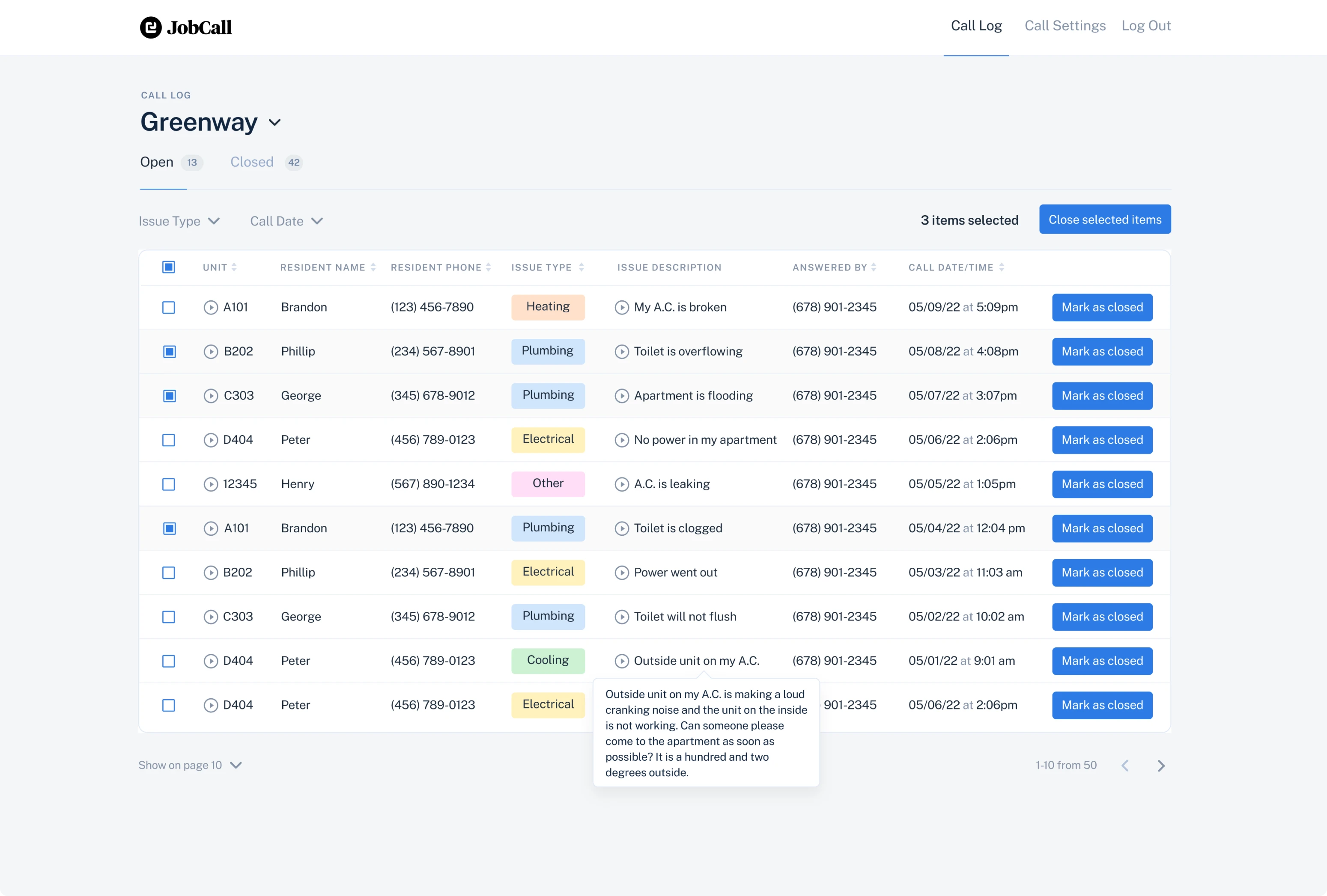 UI UX design examples of property management dashboard before and after redesign 