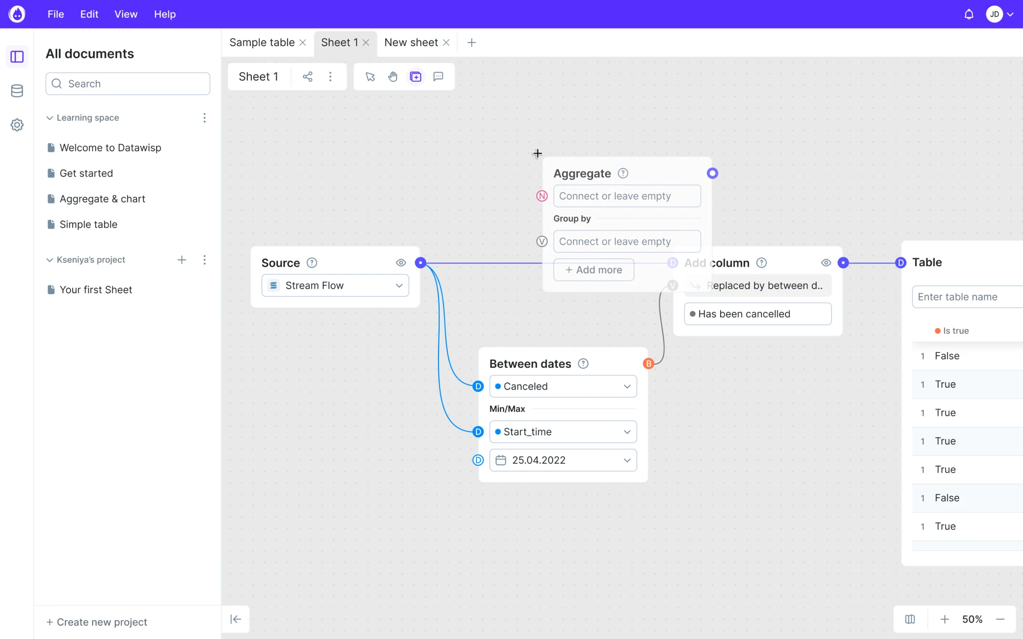 Datawisp after redesign 