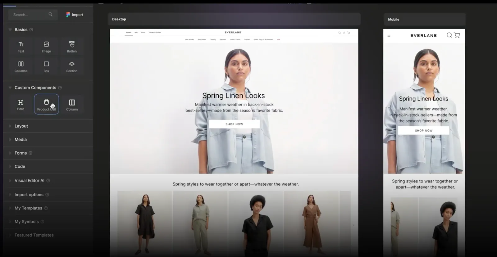Builder.io is an AI-powered tool that helps in UI/UX design a lot by turning websites into Figma file you can edit