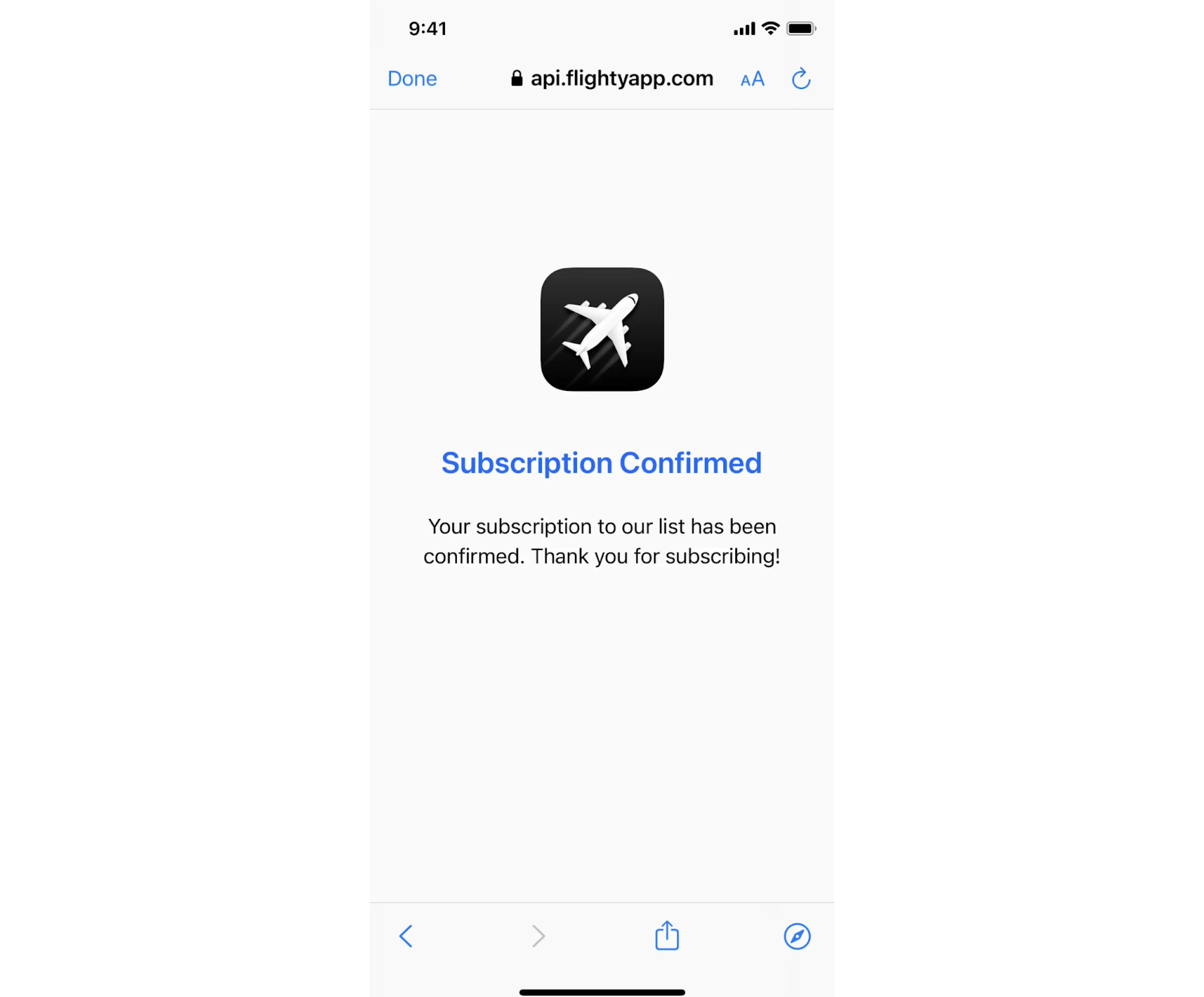 mobile footer design