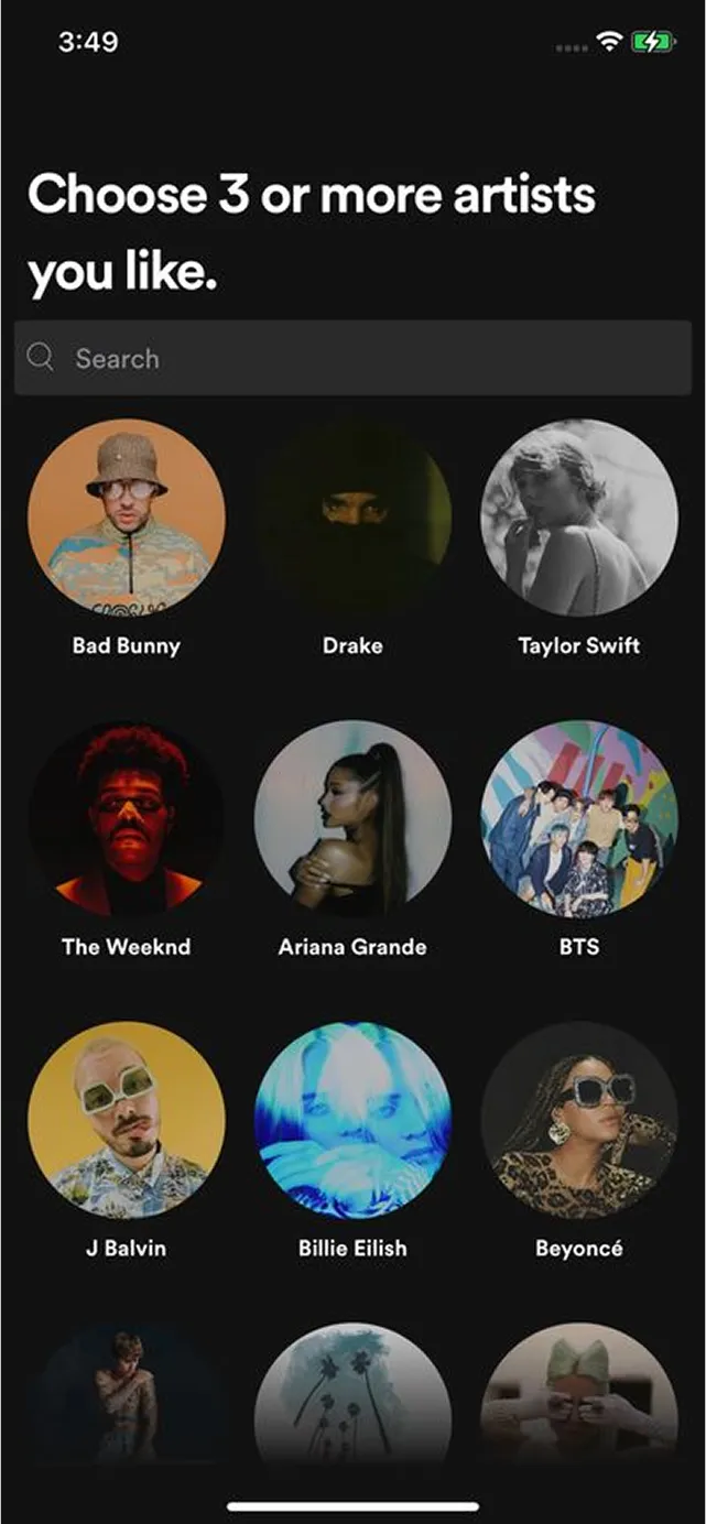 sign-up flow page example
