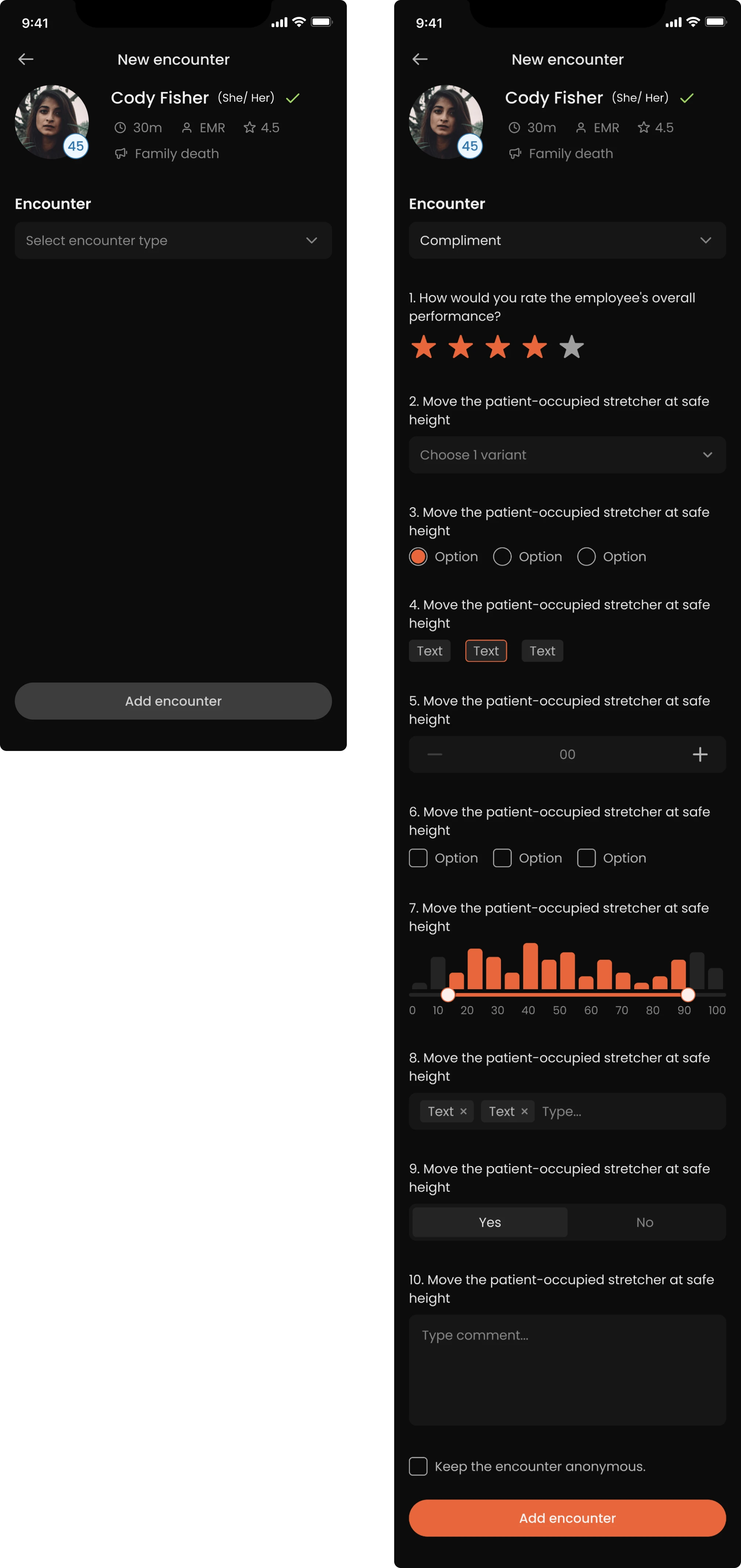 Supervisor feedback flow