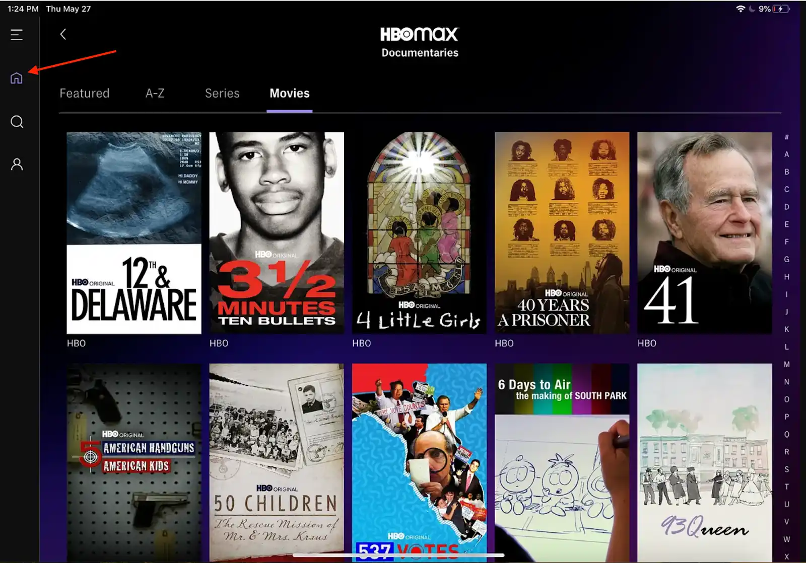 low contrast at HBO Max leads to bad user experience
