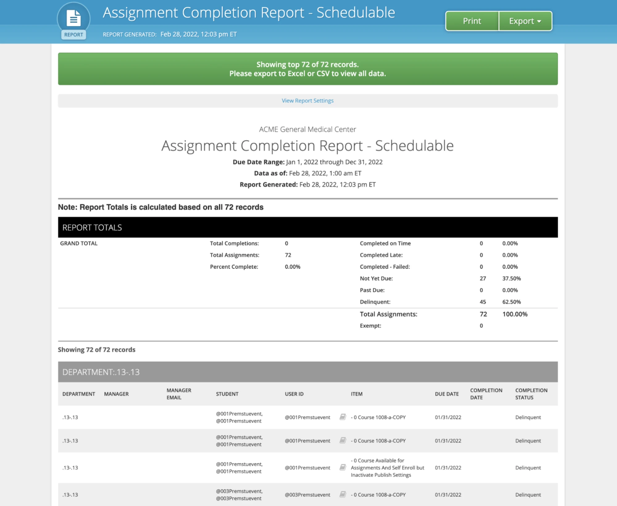 saas platform before redesign