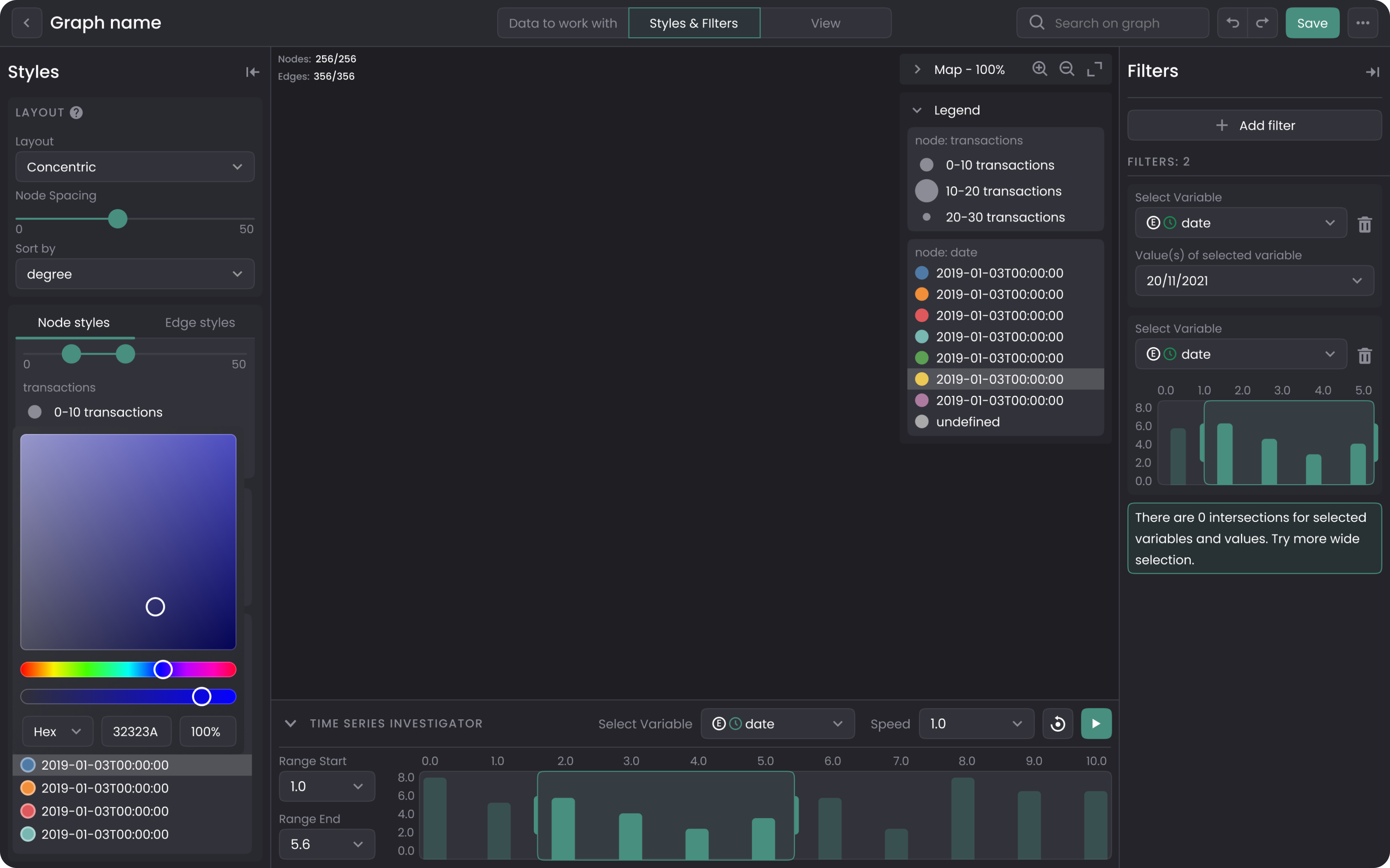 no code SaaS tool design example