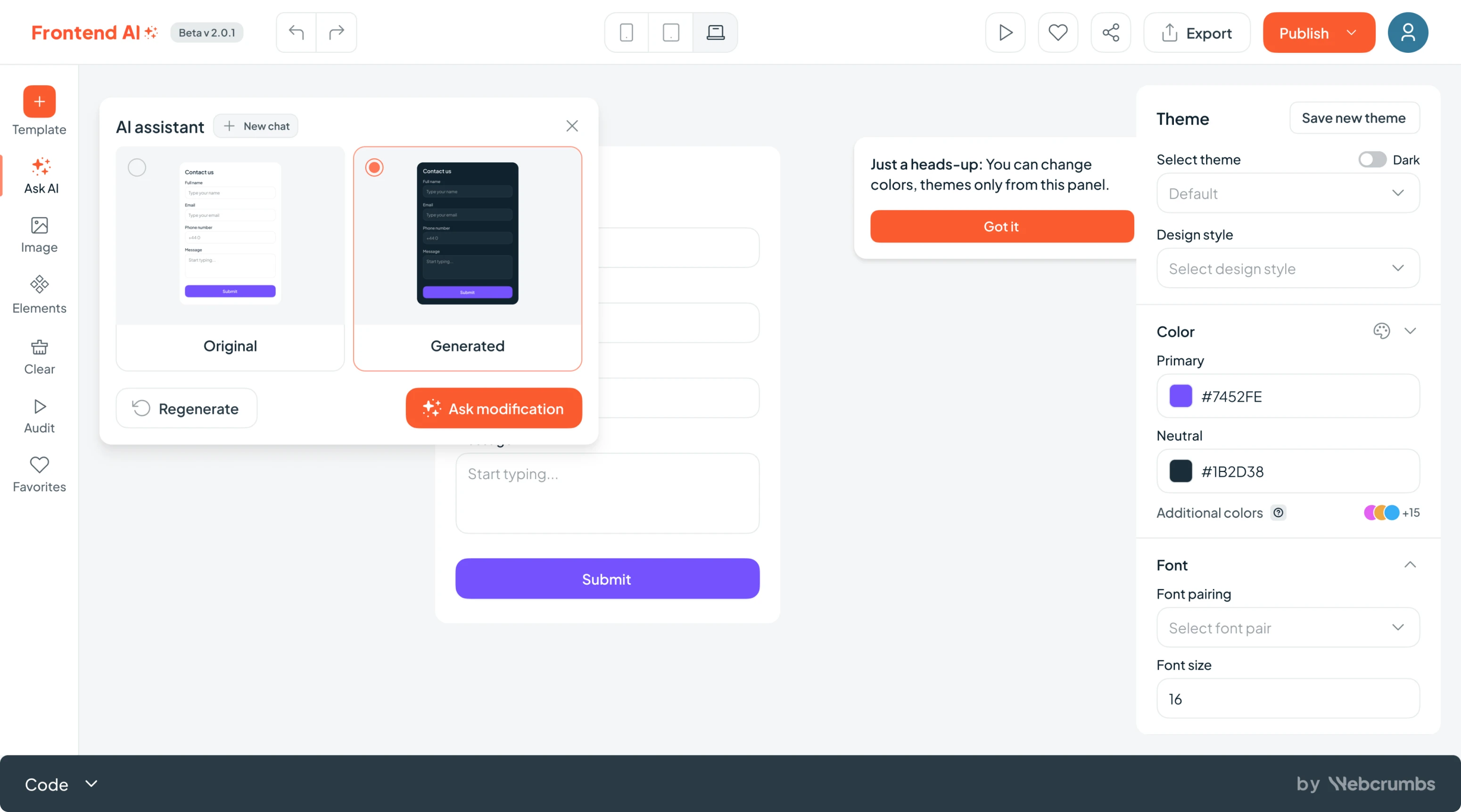 AI assistant