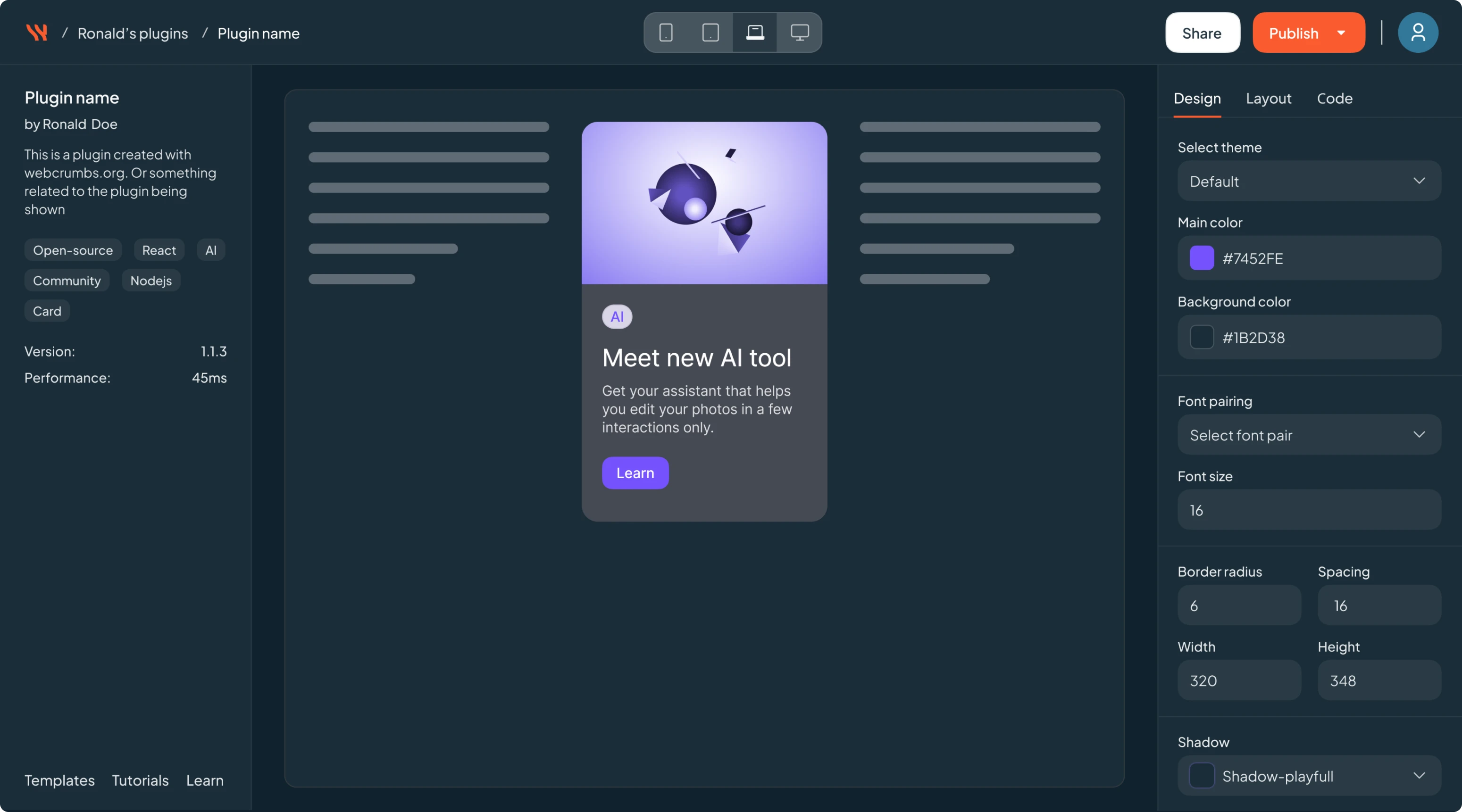 Frontend AI