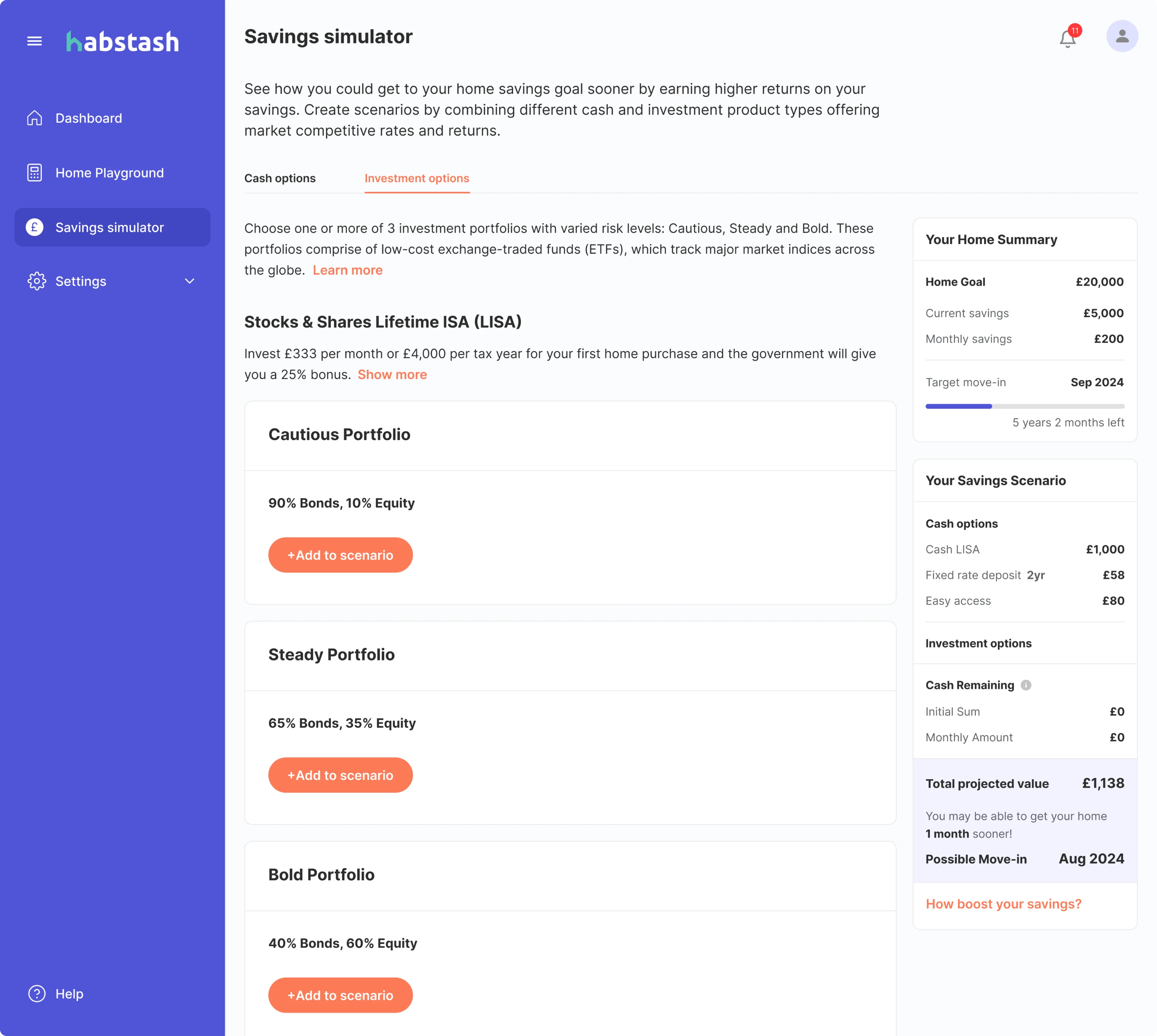 fintech SaaS interface design example