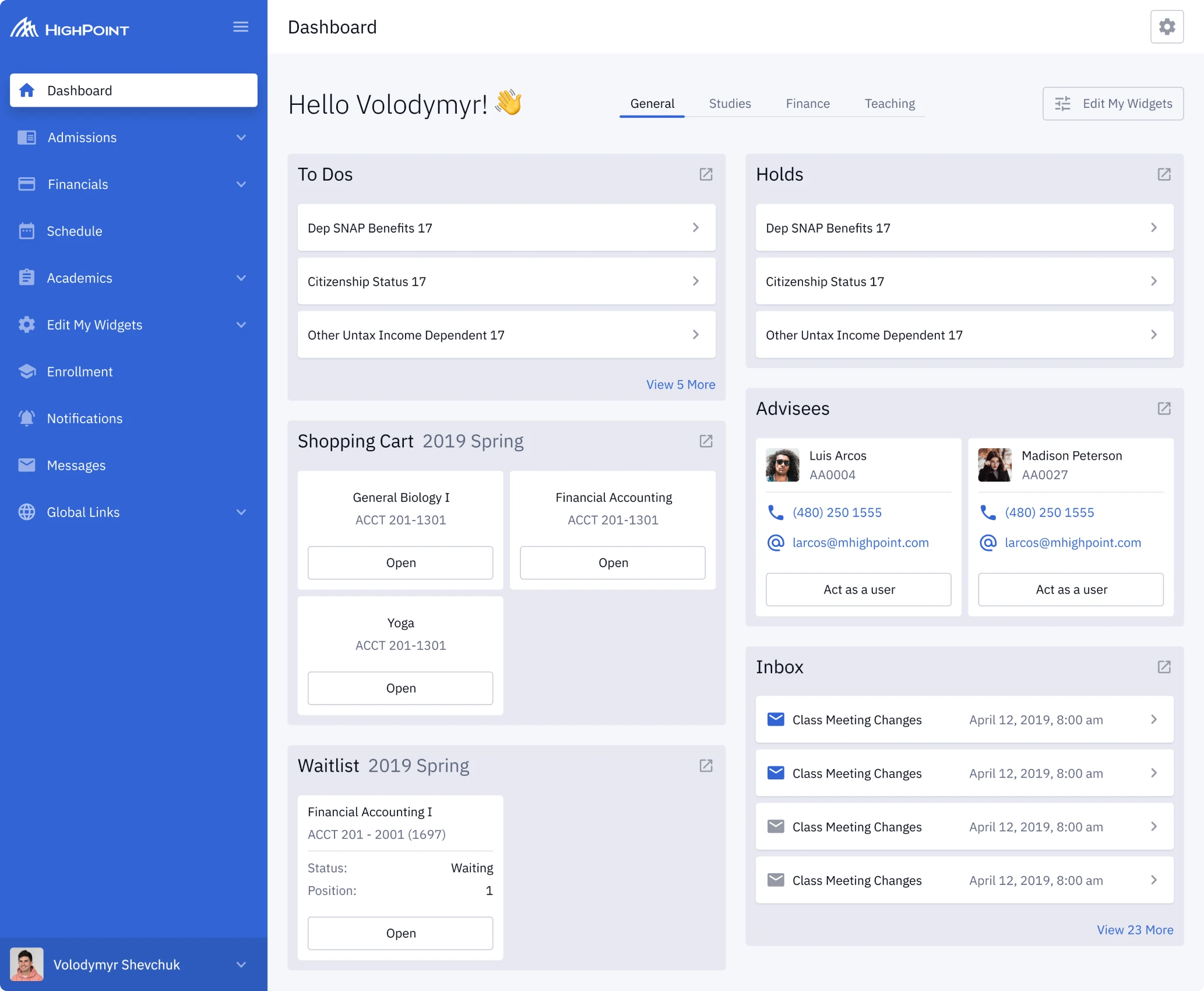 SaaS dashboard design by Eleken