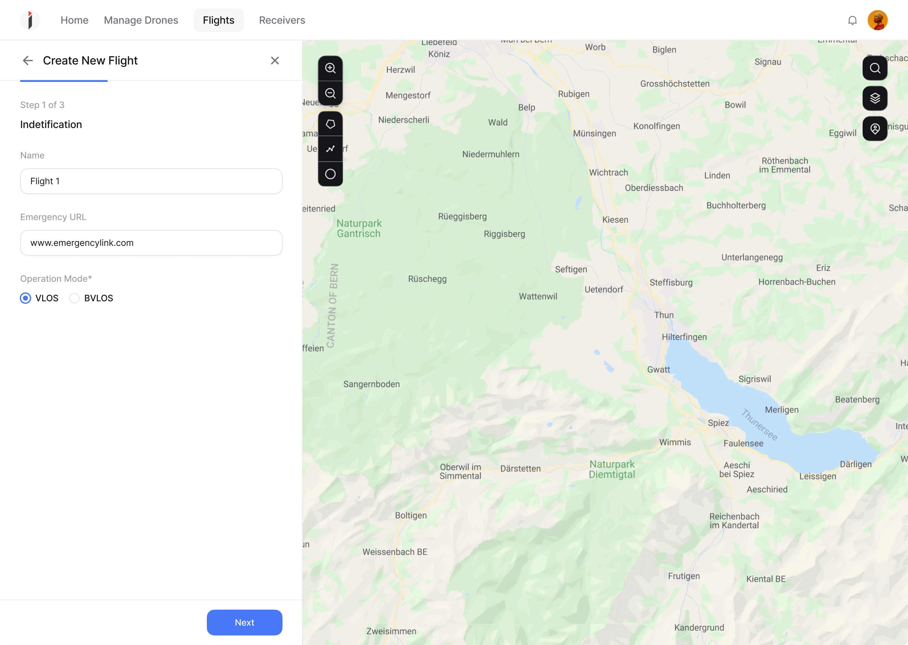 map data visualisation design example