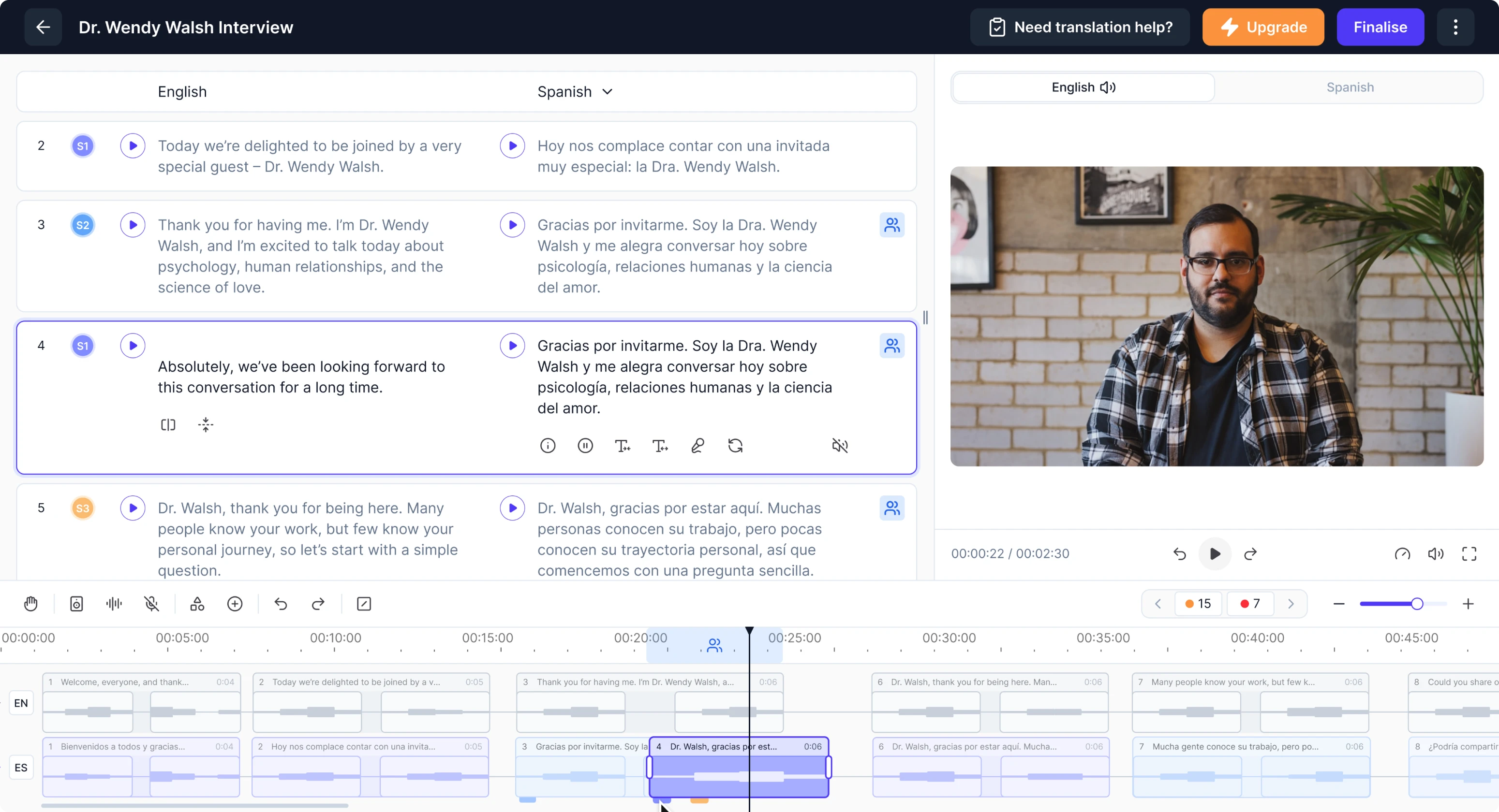 Panjaya's cross-talk segment