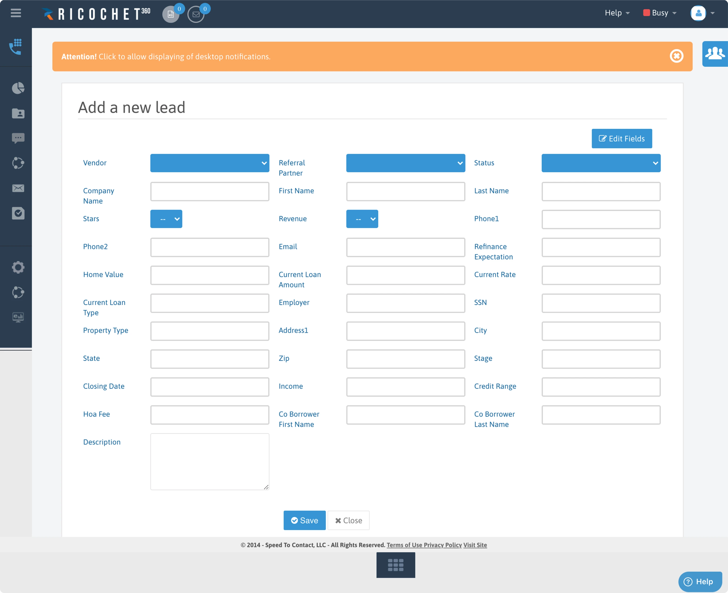 Original version of a screen