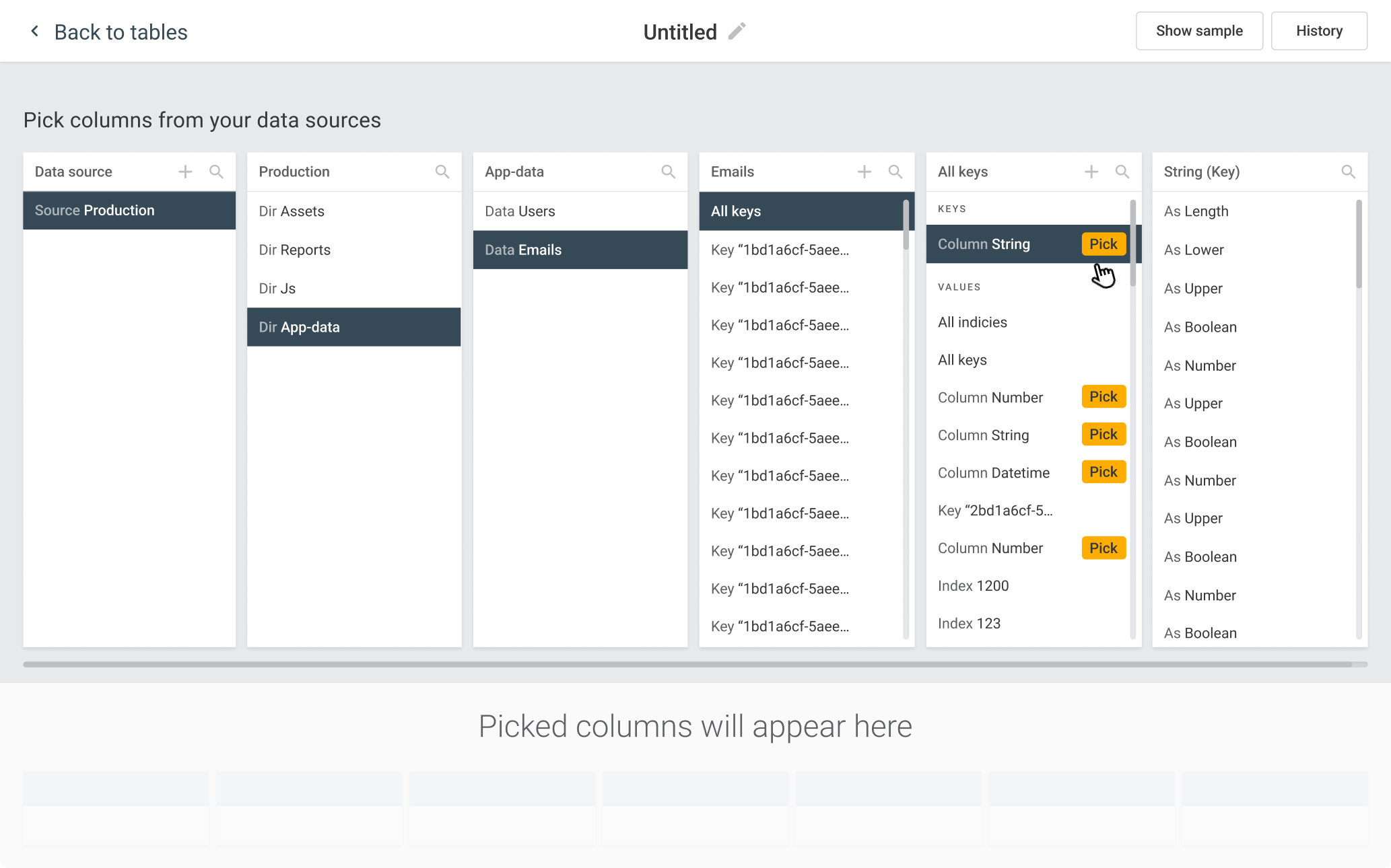 Reform columns design