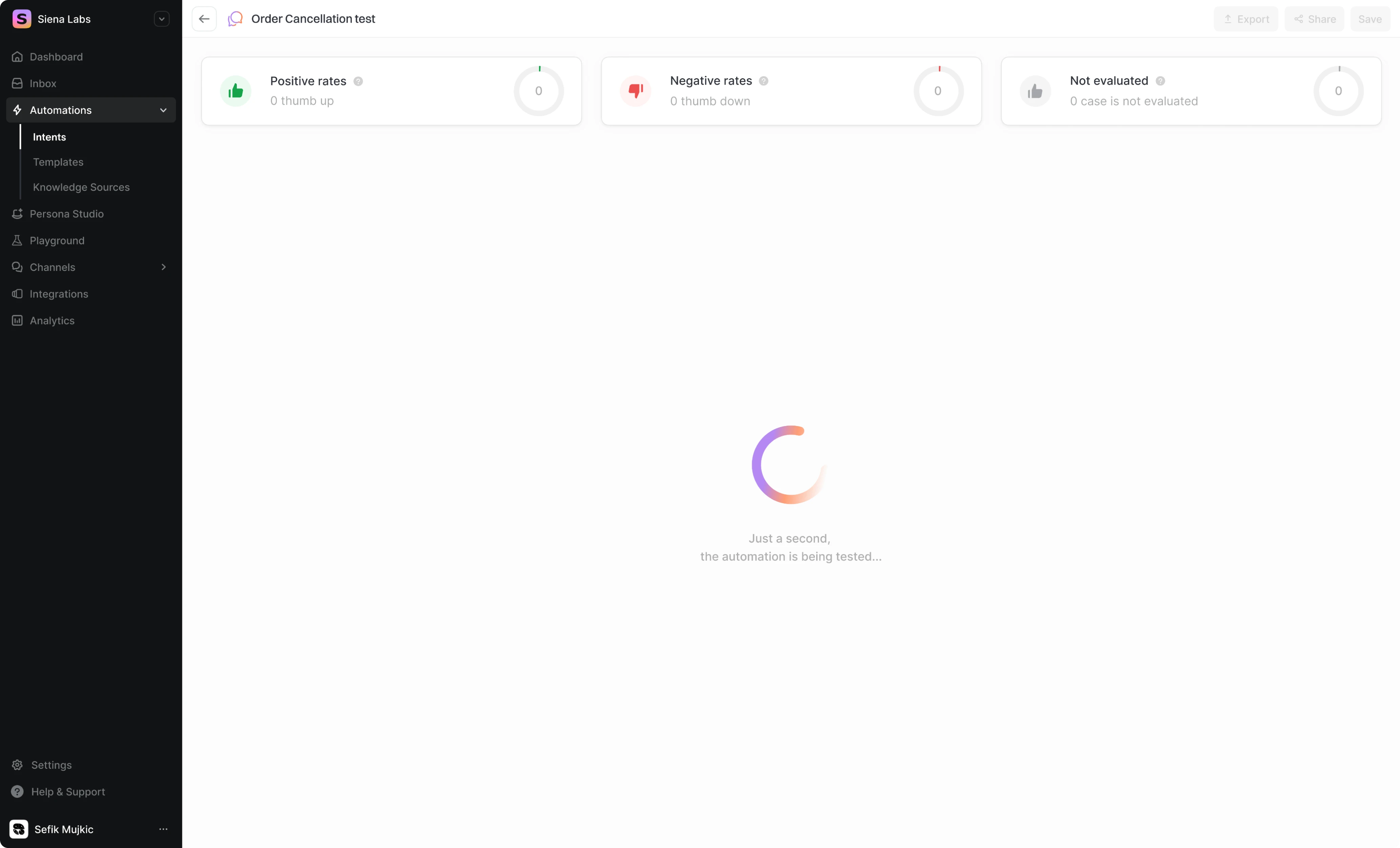 Loading state design