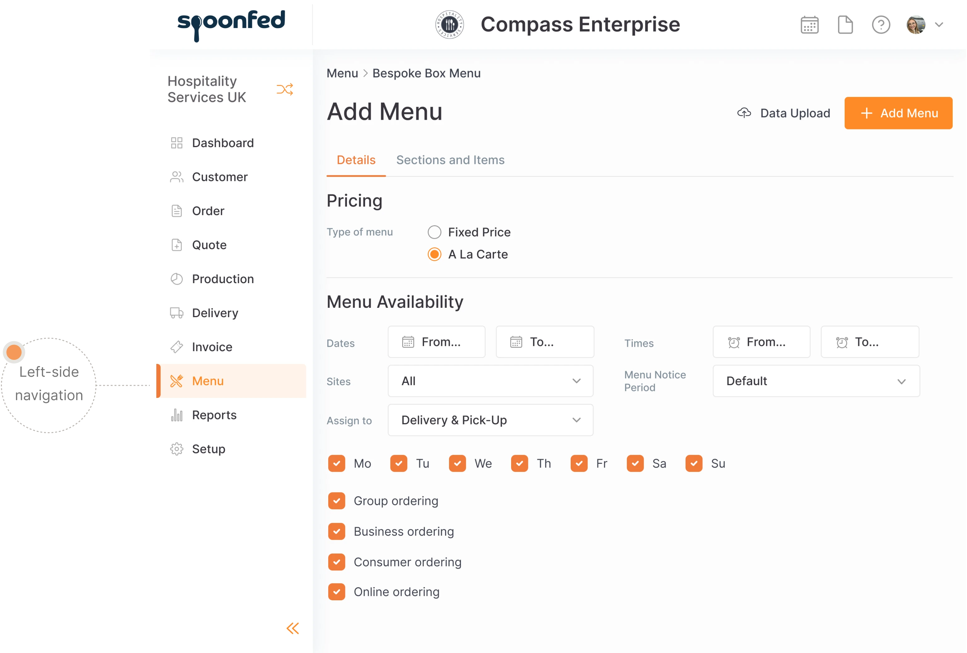 snoonfed interface redesign