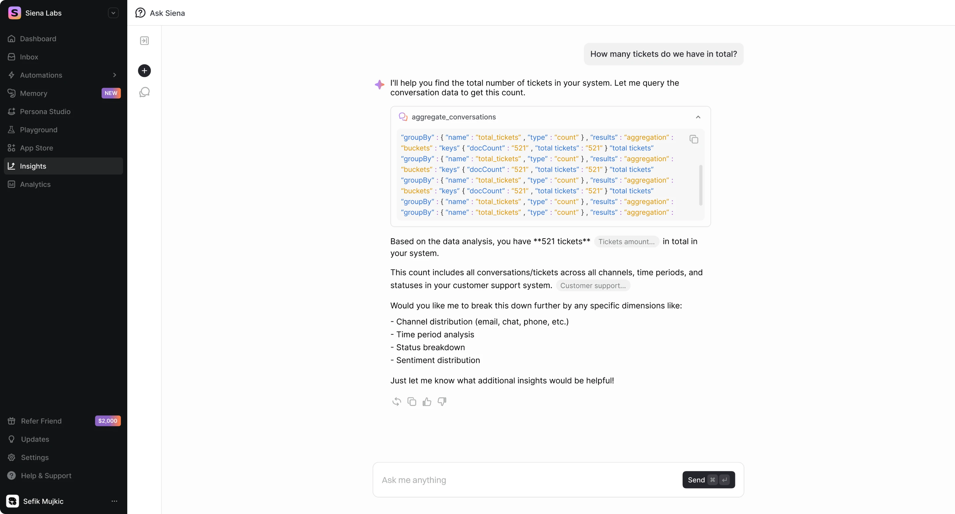 AI interaction interface design