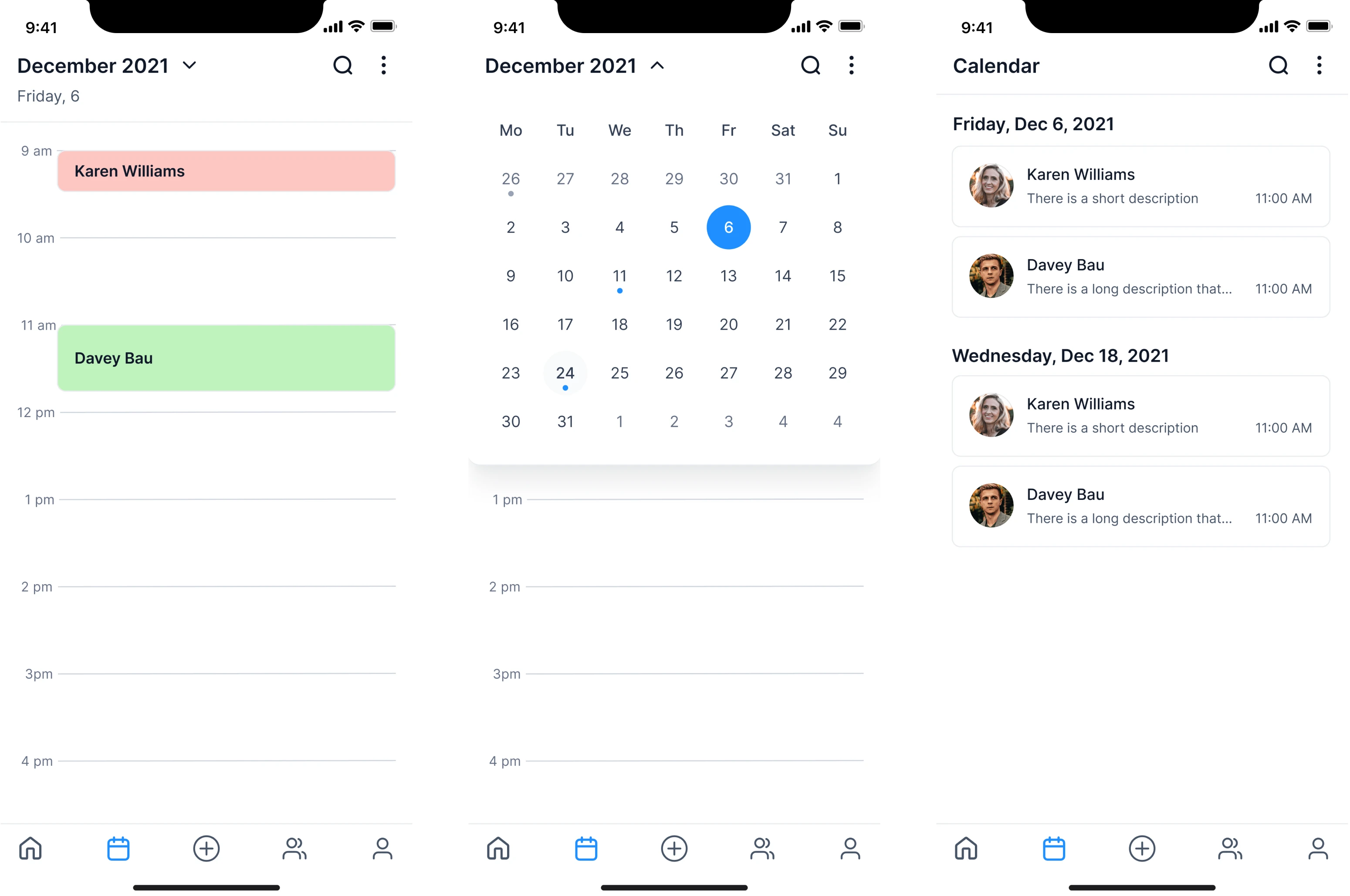 VLI Tech's calendar design