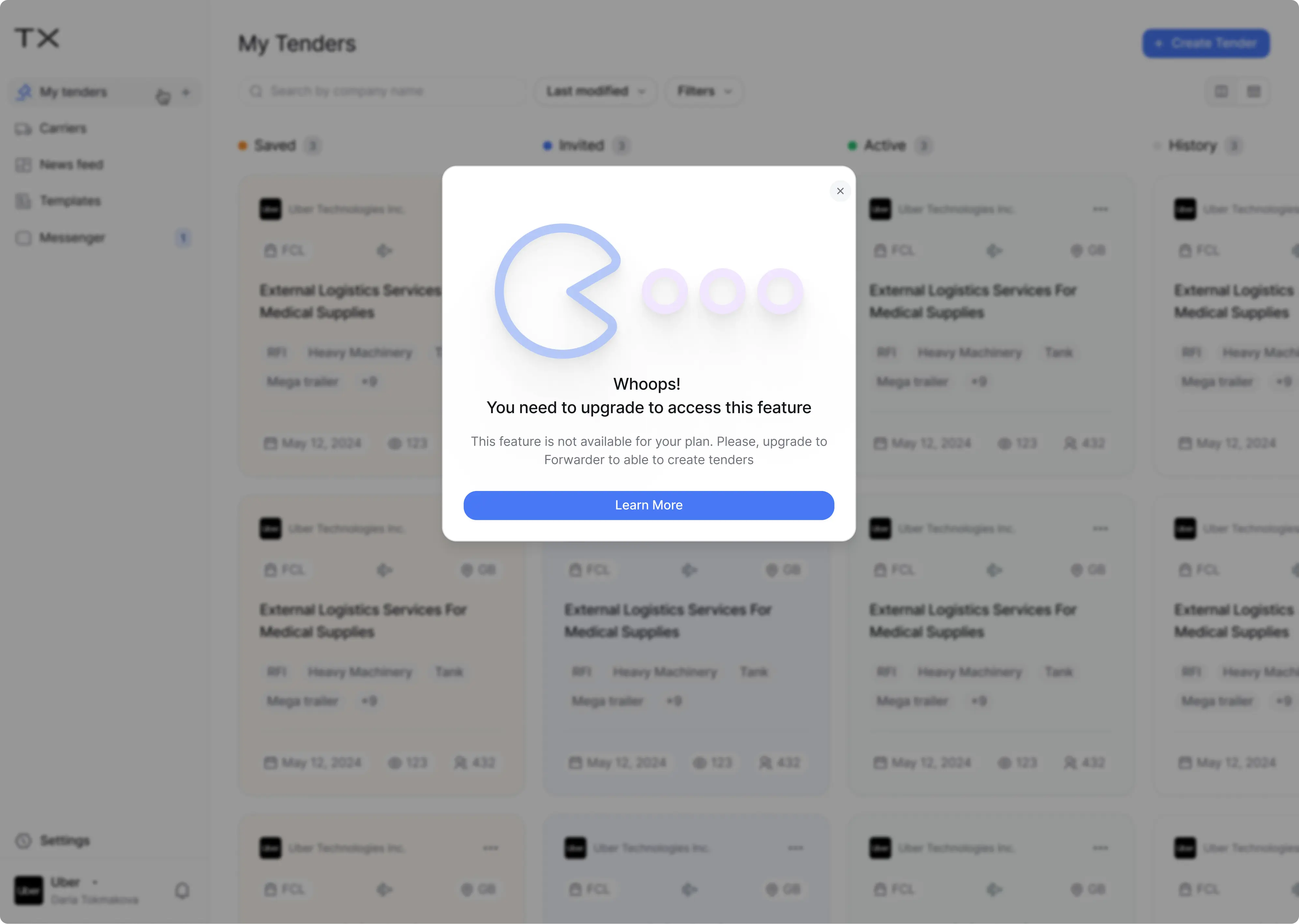 Update to access features