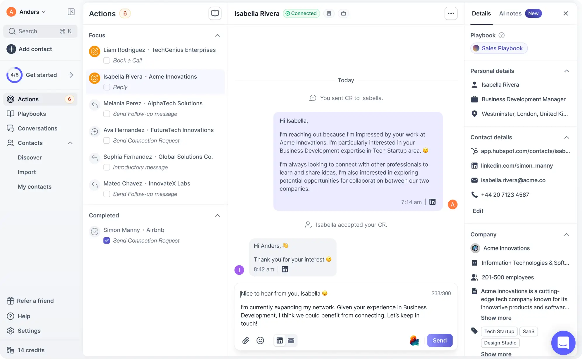 Zaplify’s outreach system after redesign