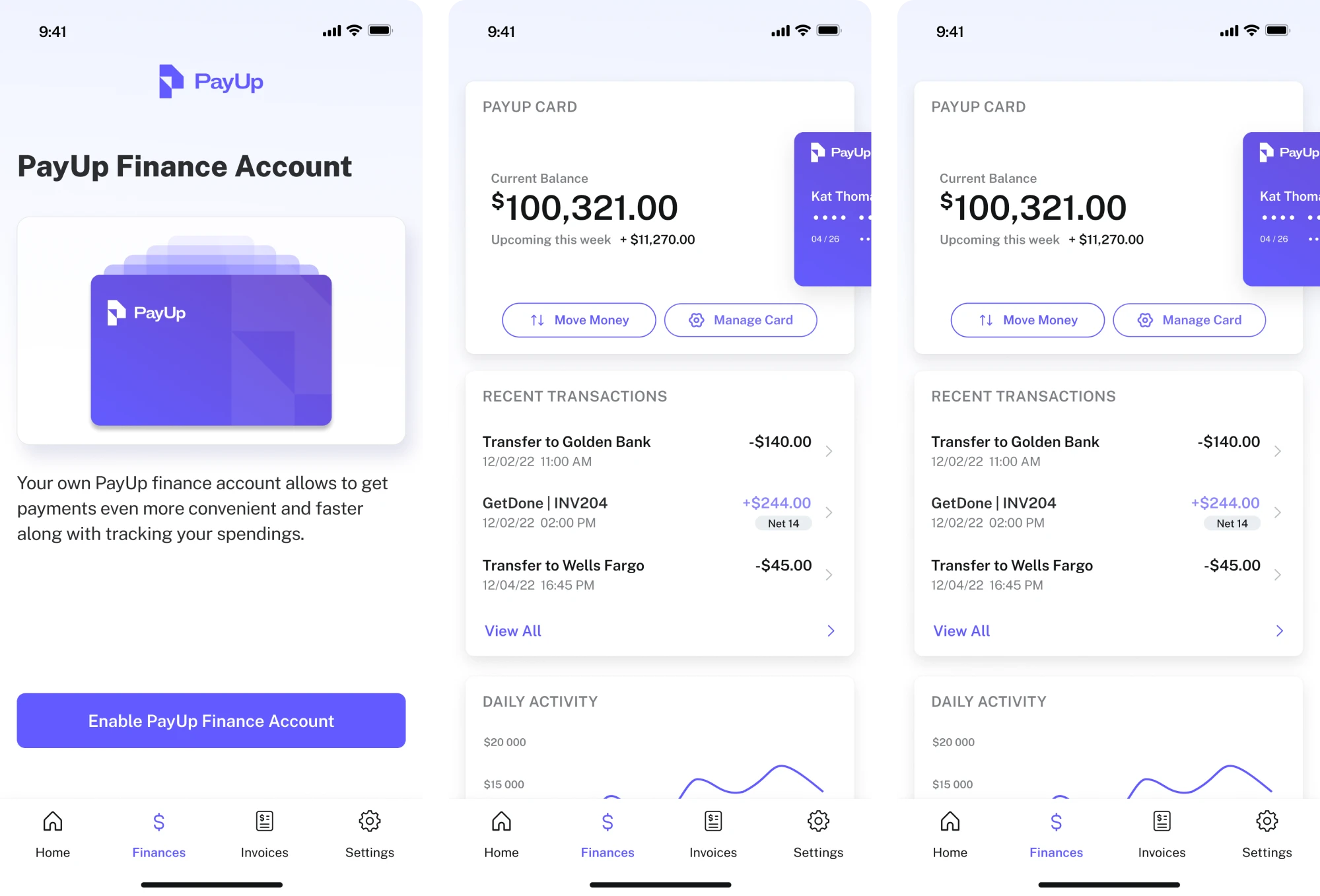 High-fidelity mockups