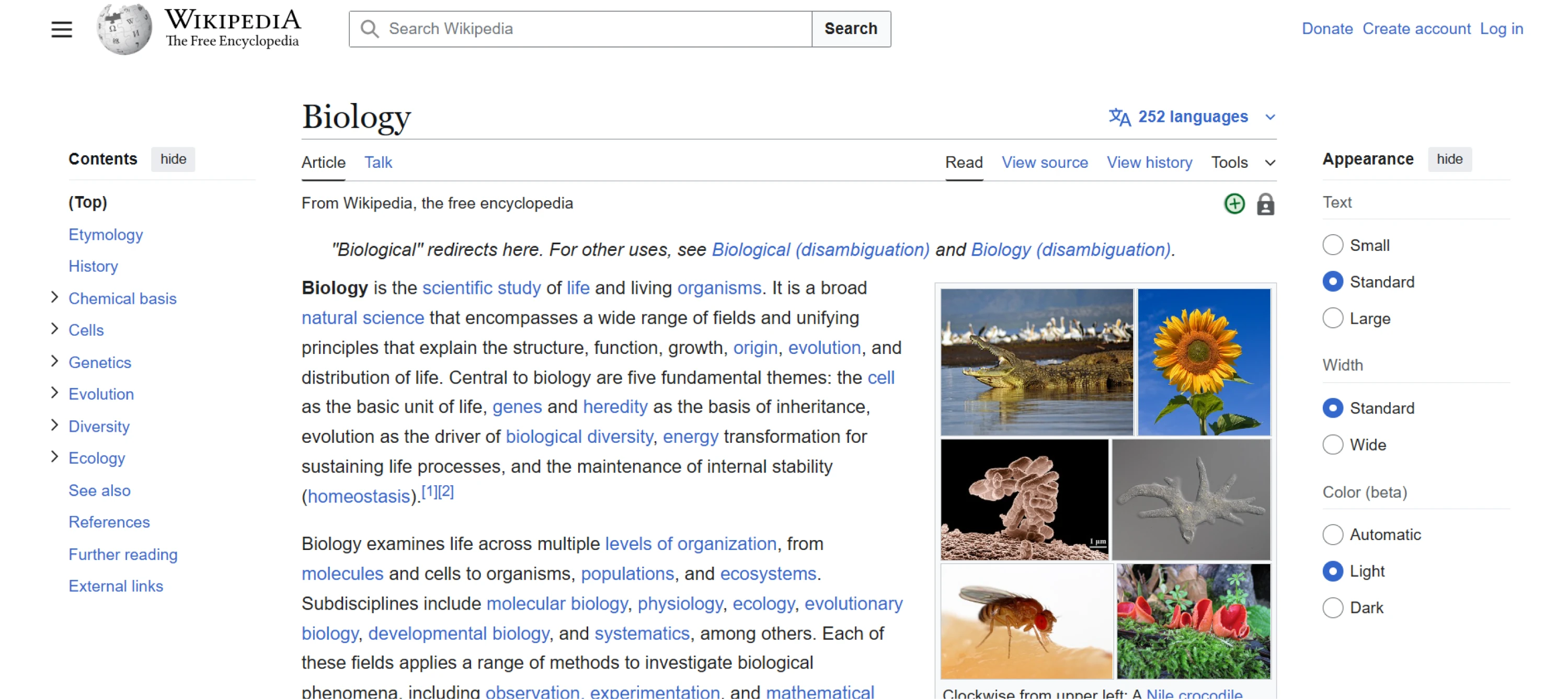 Wikipedia’s design in 2025