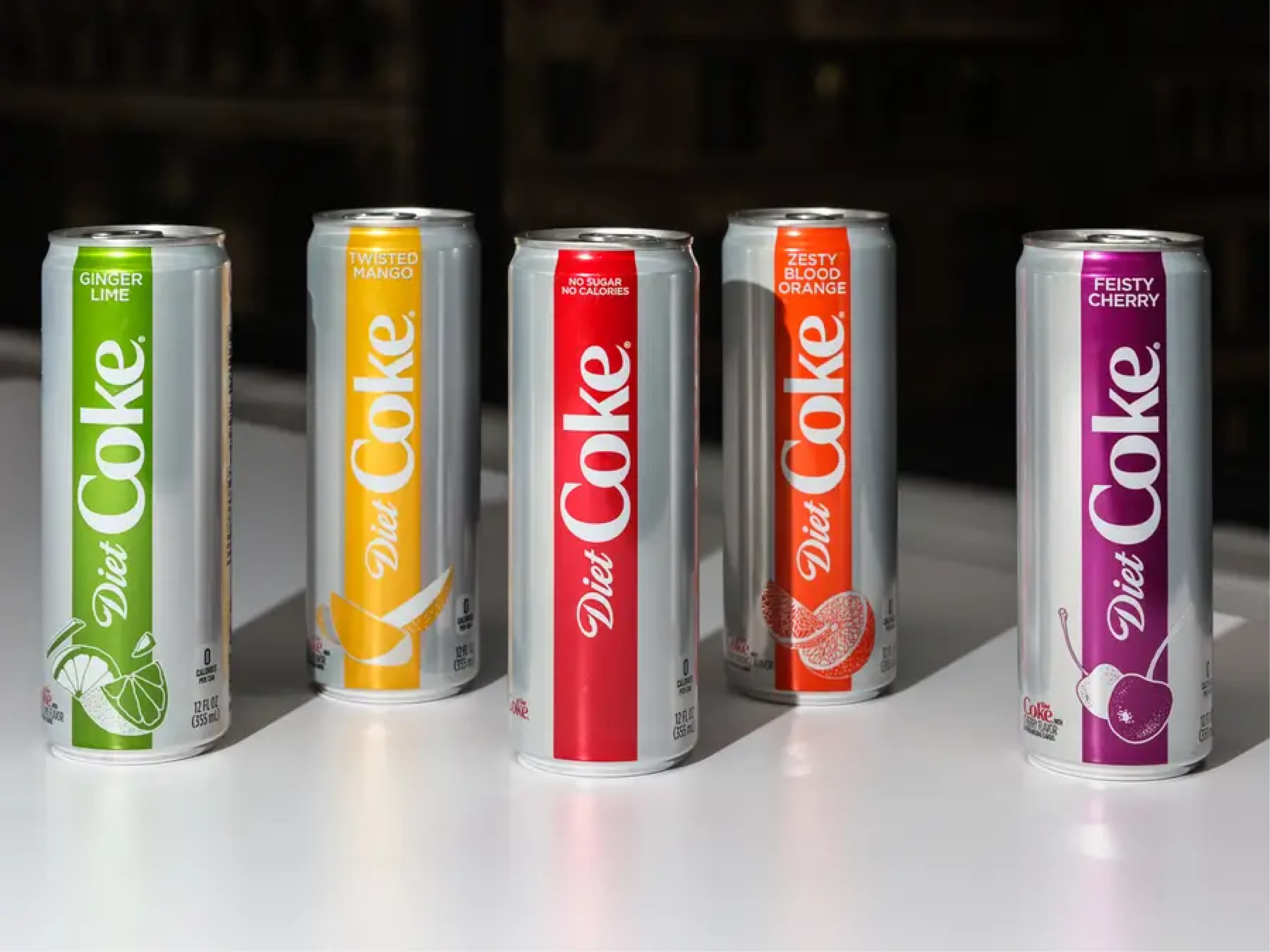 Diet Coke packaging in 2018