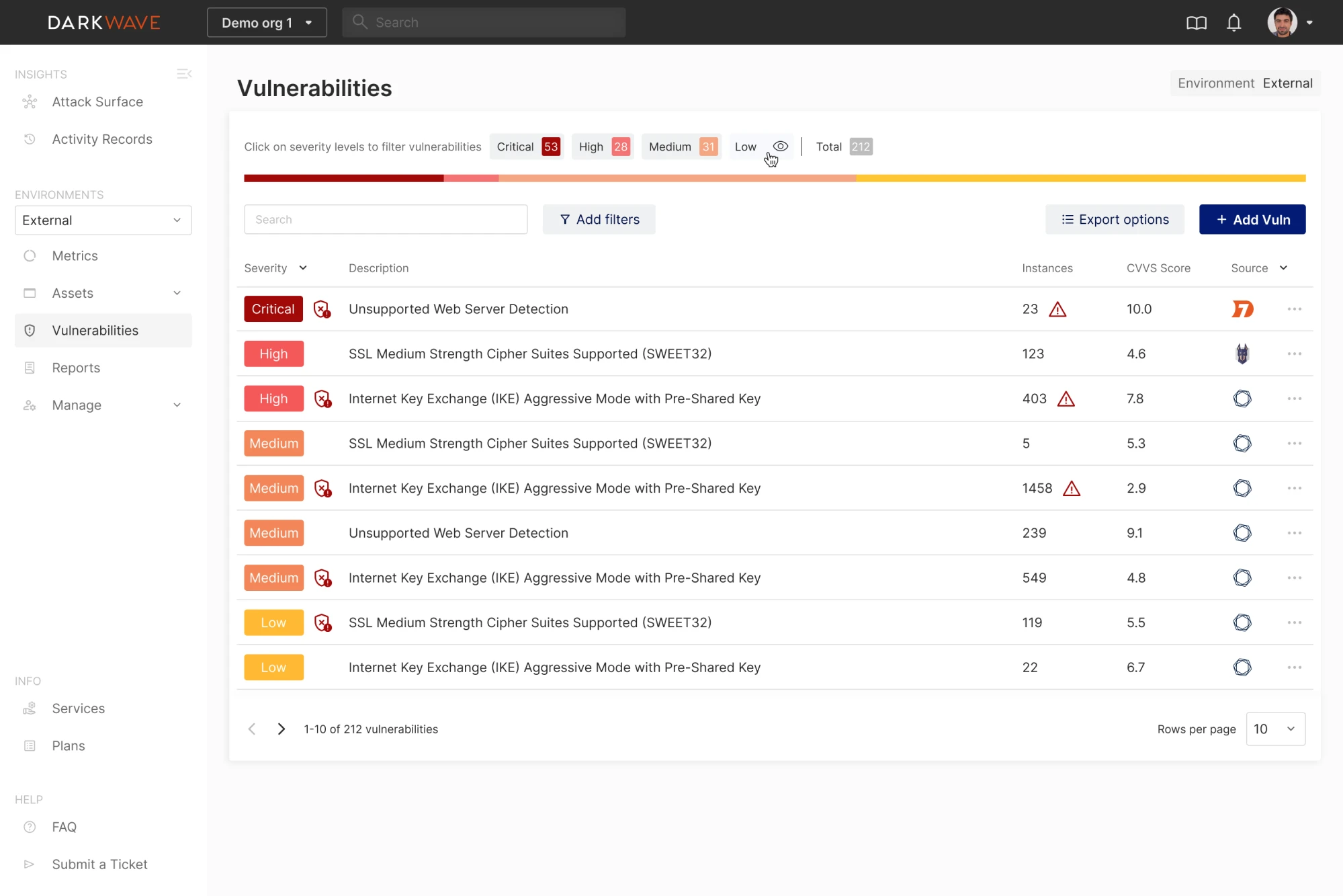 redesign for a cybersecurity SaaS