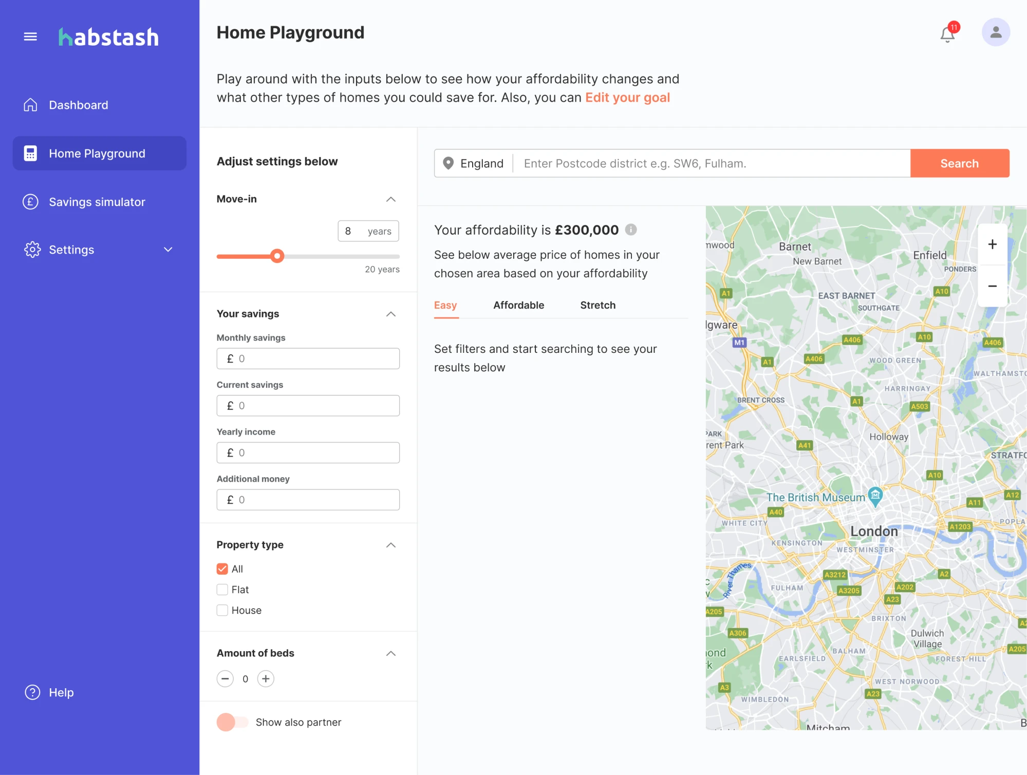 interface after redesign