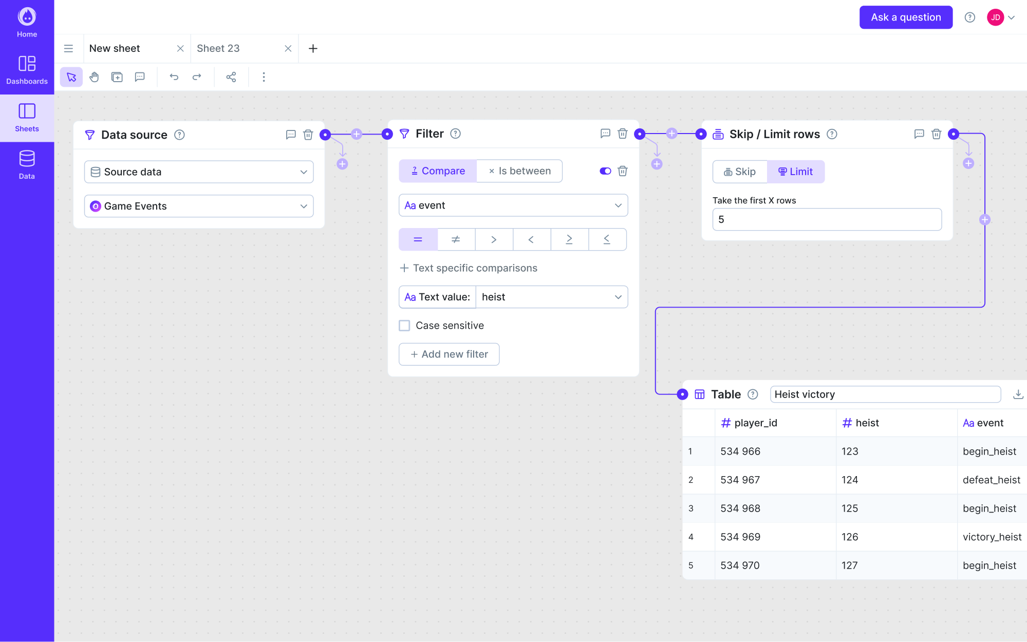 Datawisp after redesign 