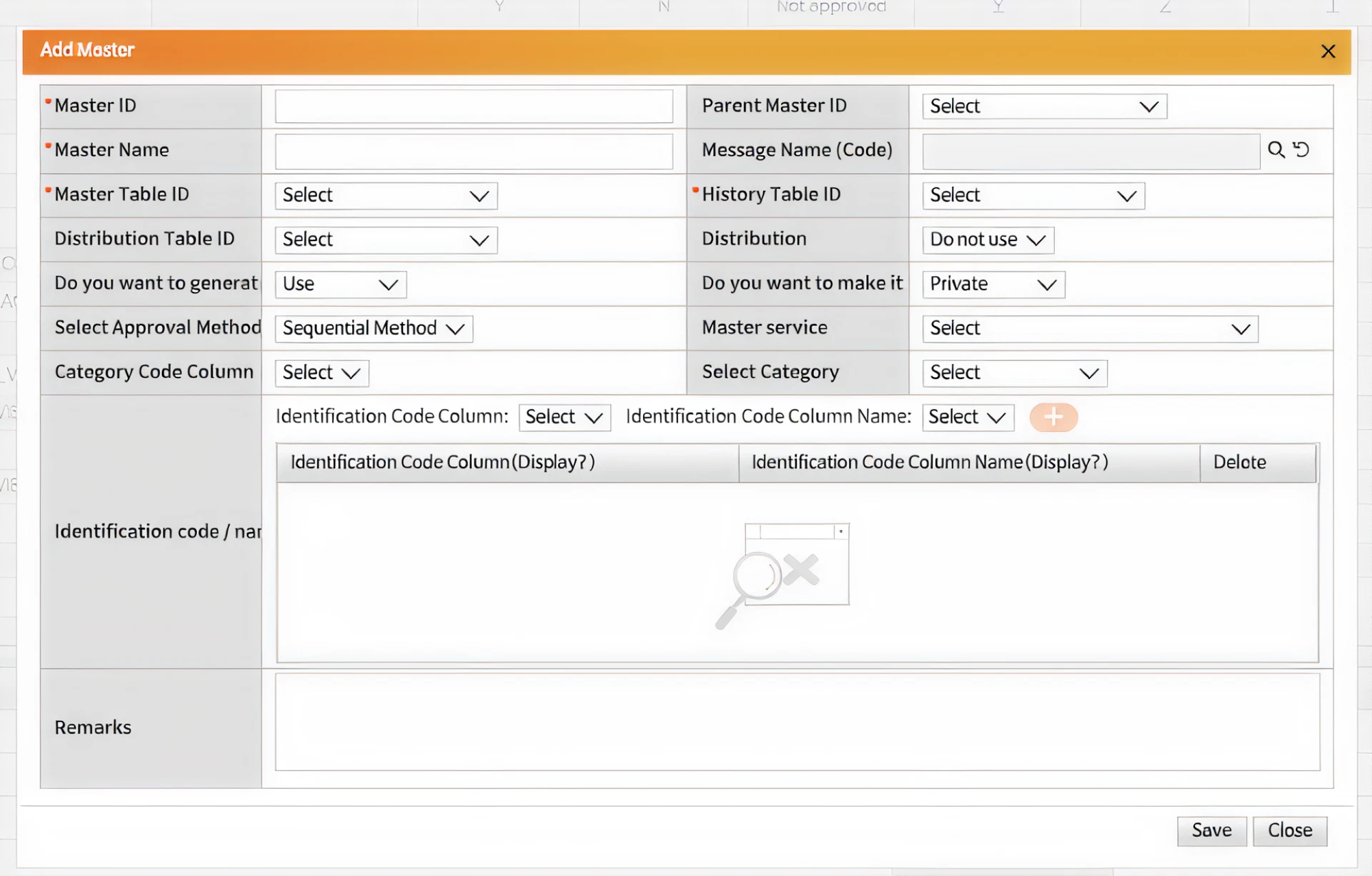 Data Streams before redesign 