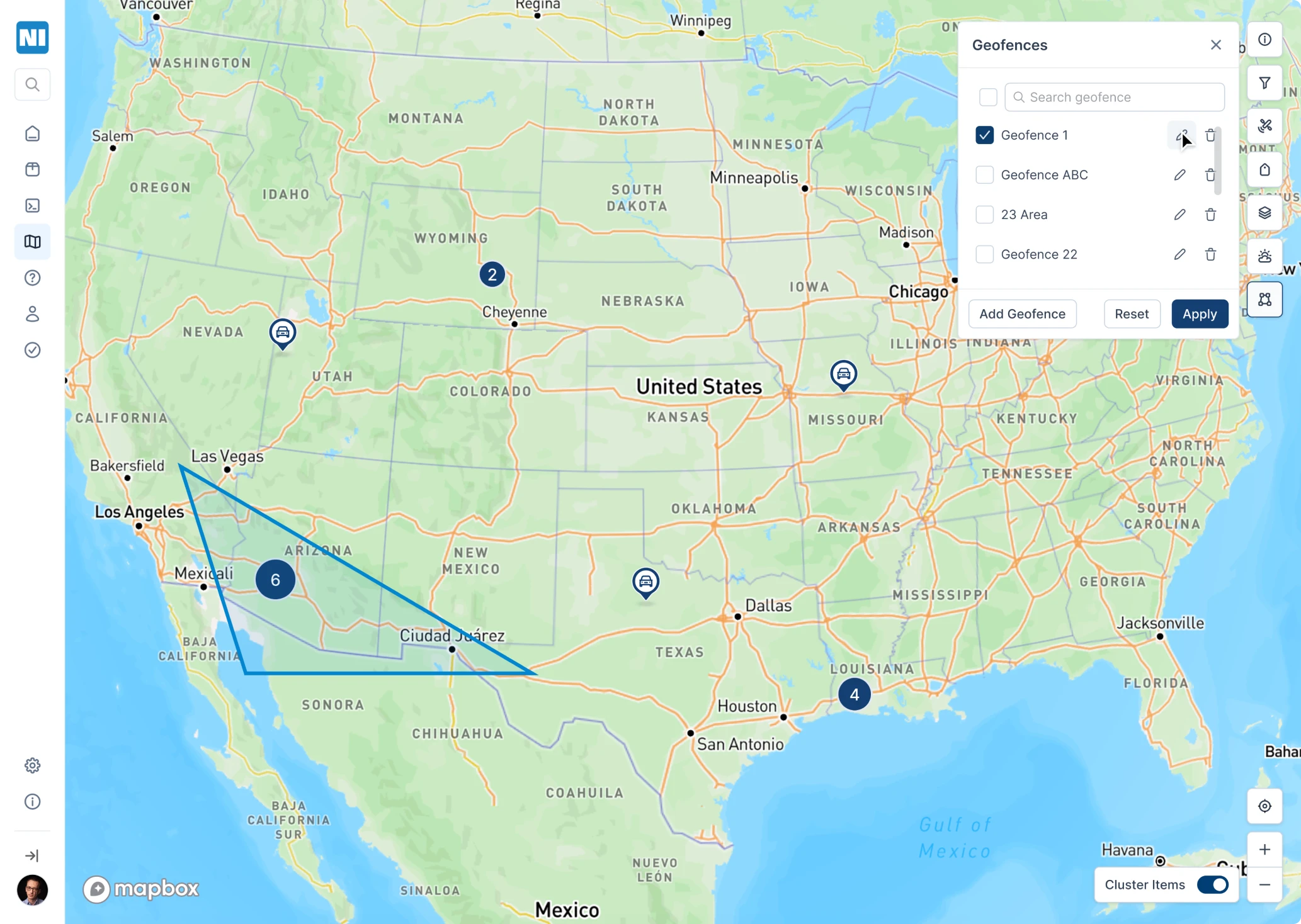 Geofences for Network Innovations