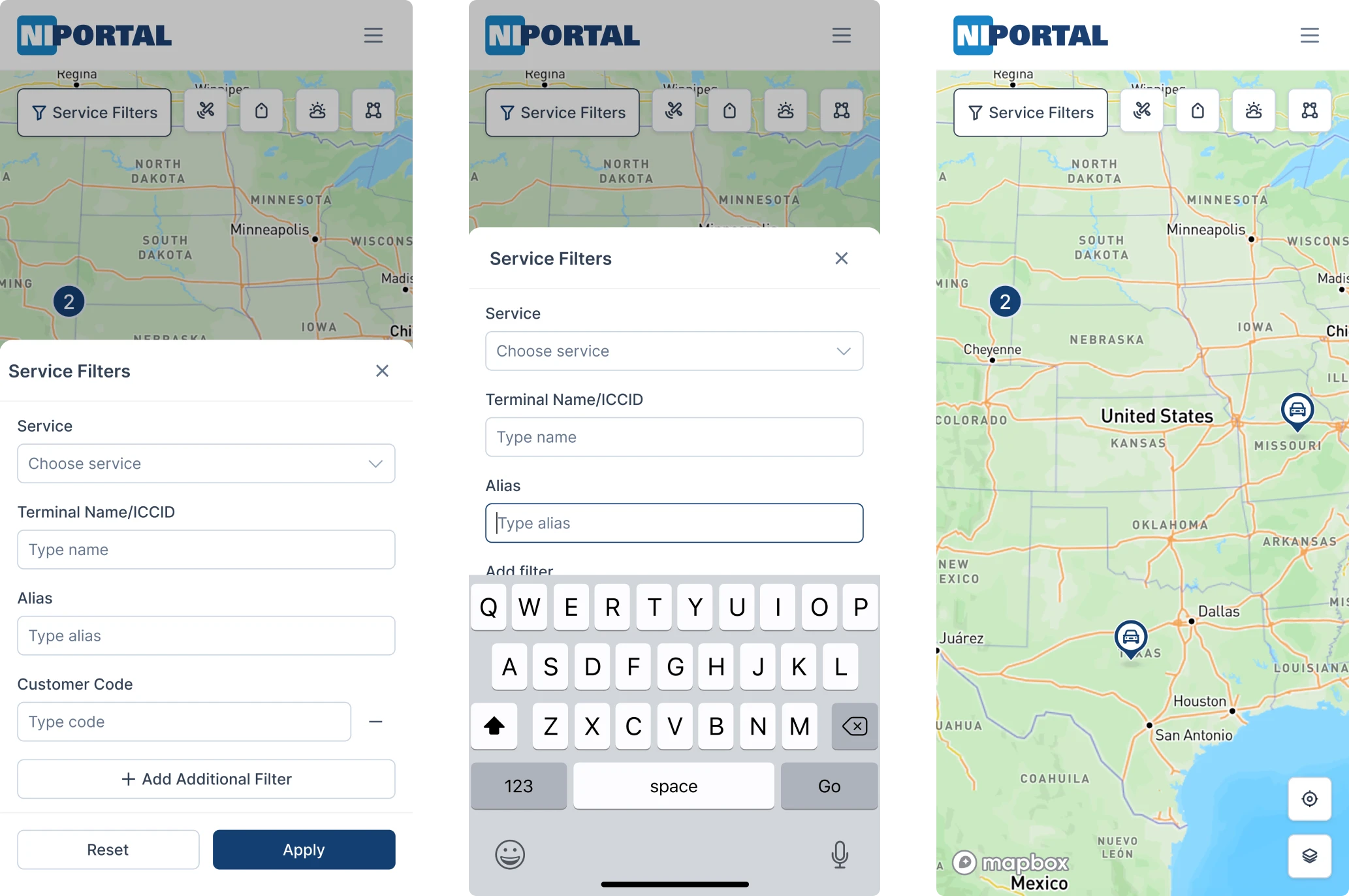 Network Innovations web app redesign