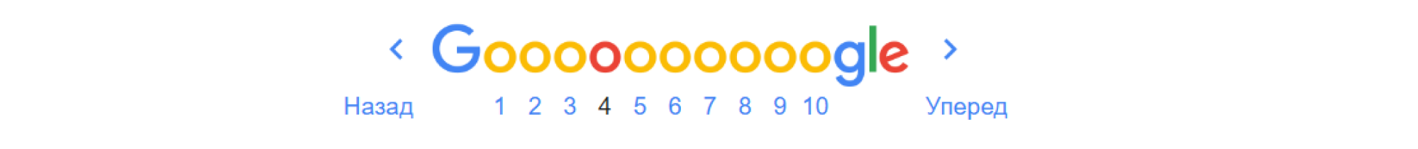 google pagination example
