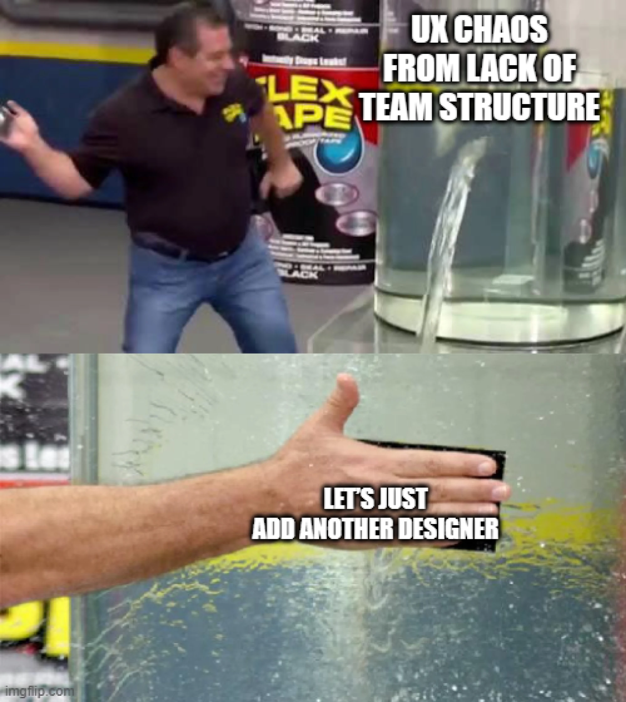ux team structure meme
